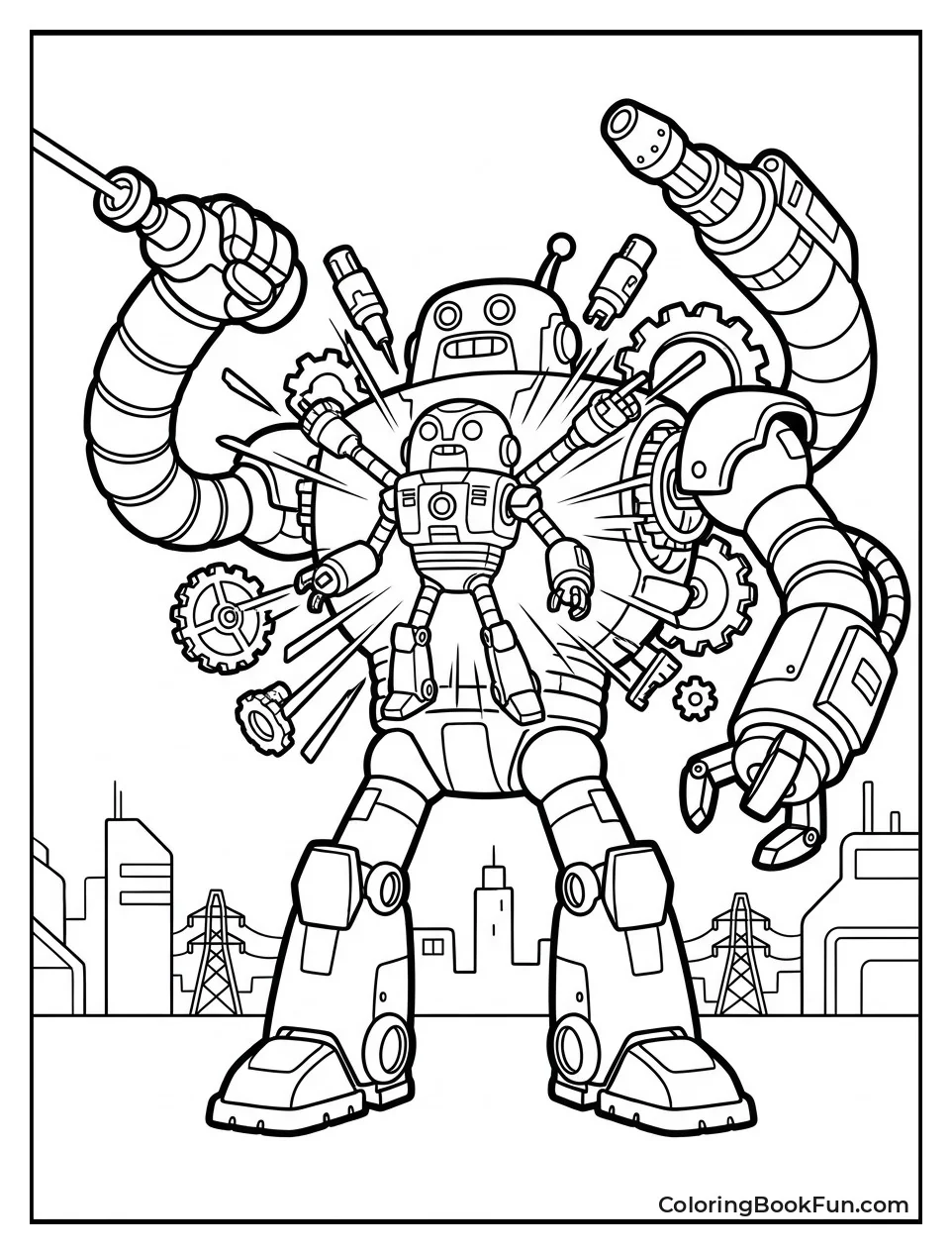 Bobert Turns into Battle Robot