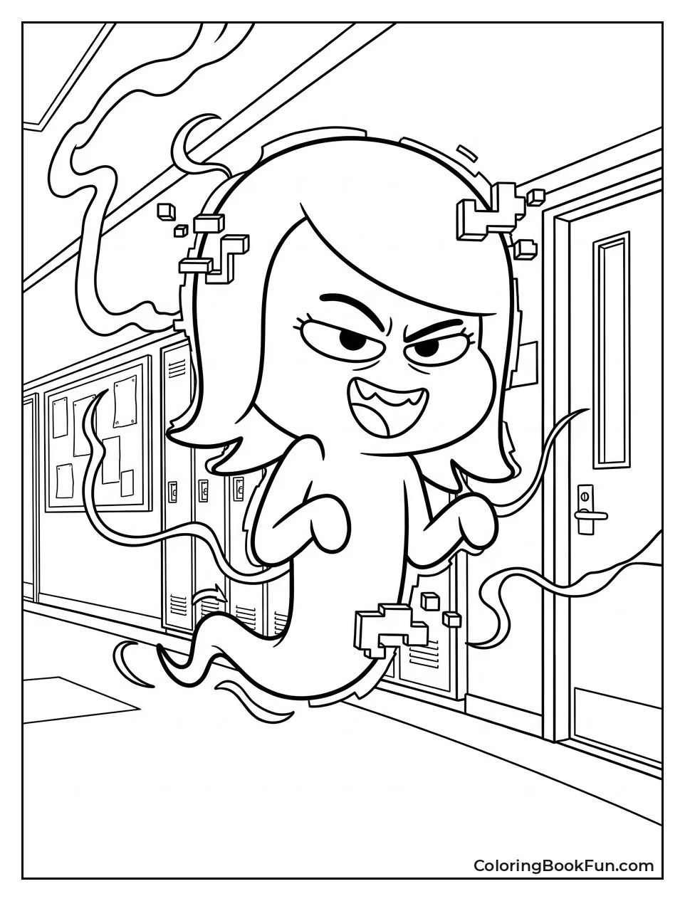 Carrie Floats as a Ghost