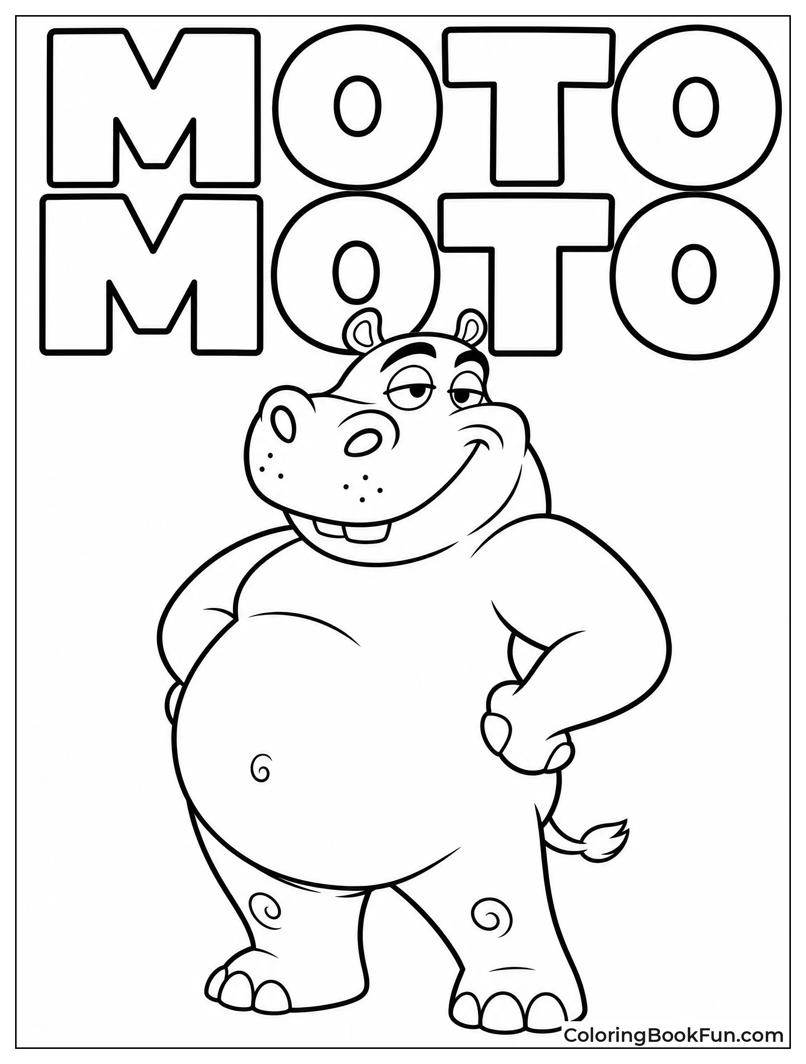 Moto Moto Posing Proudly