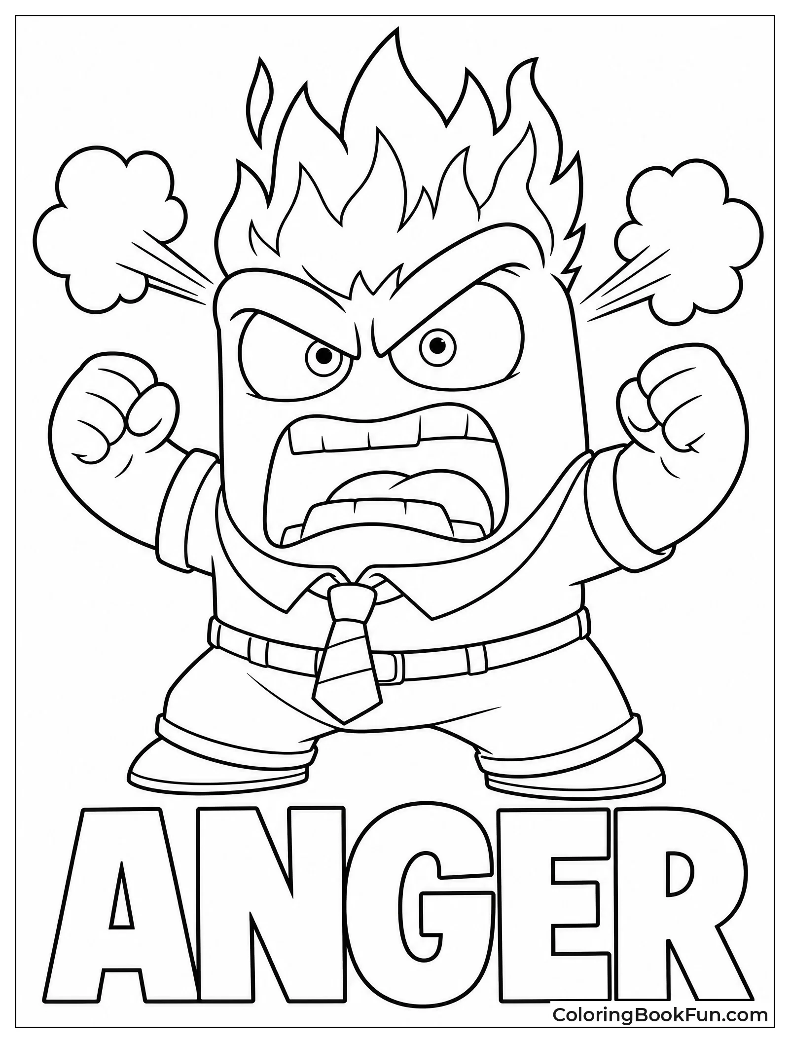Anger Exploding with Steam