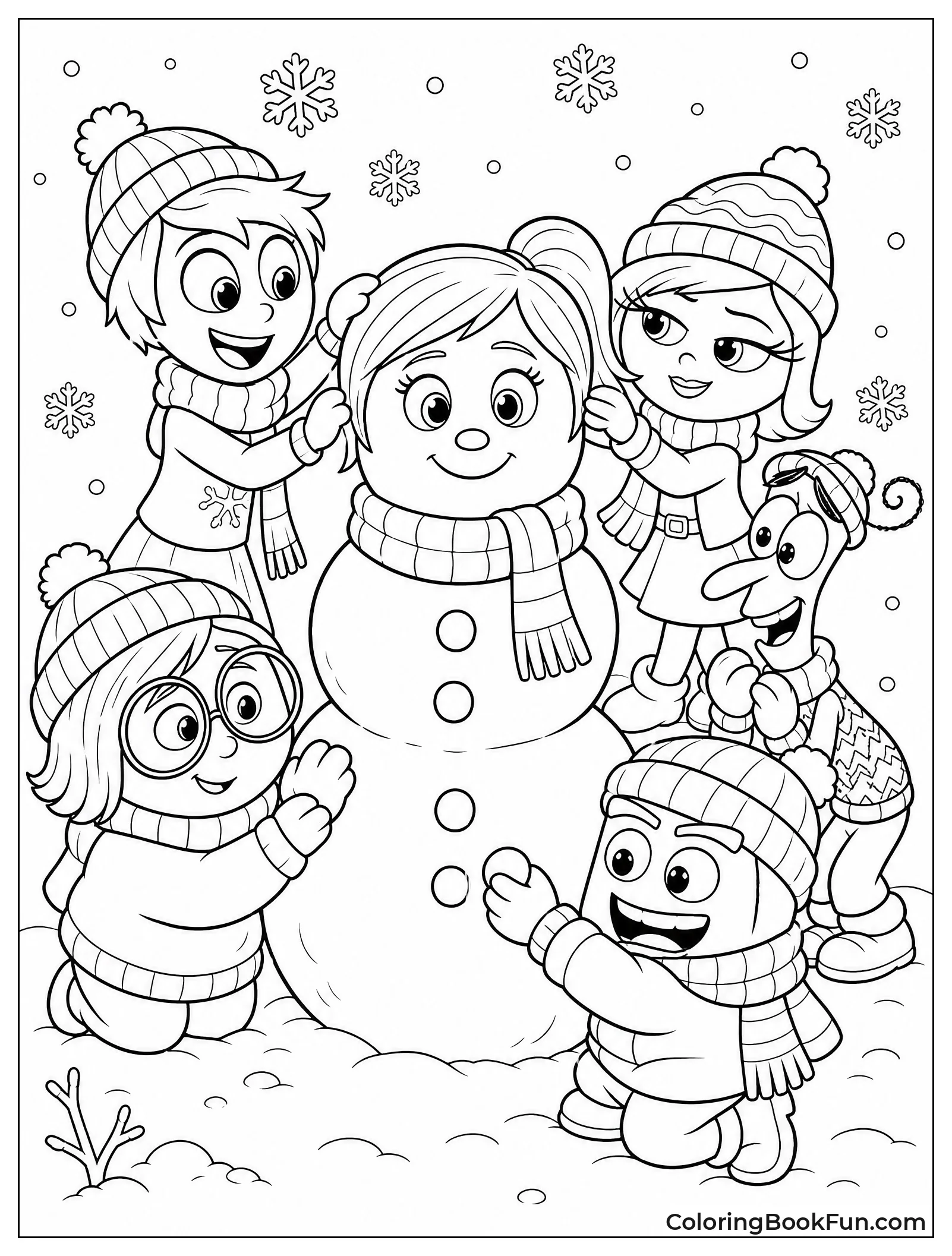 Emotions Building a Snowman