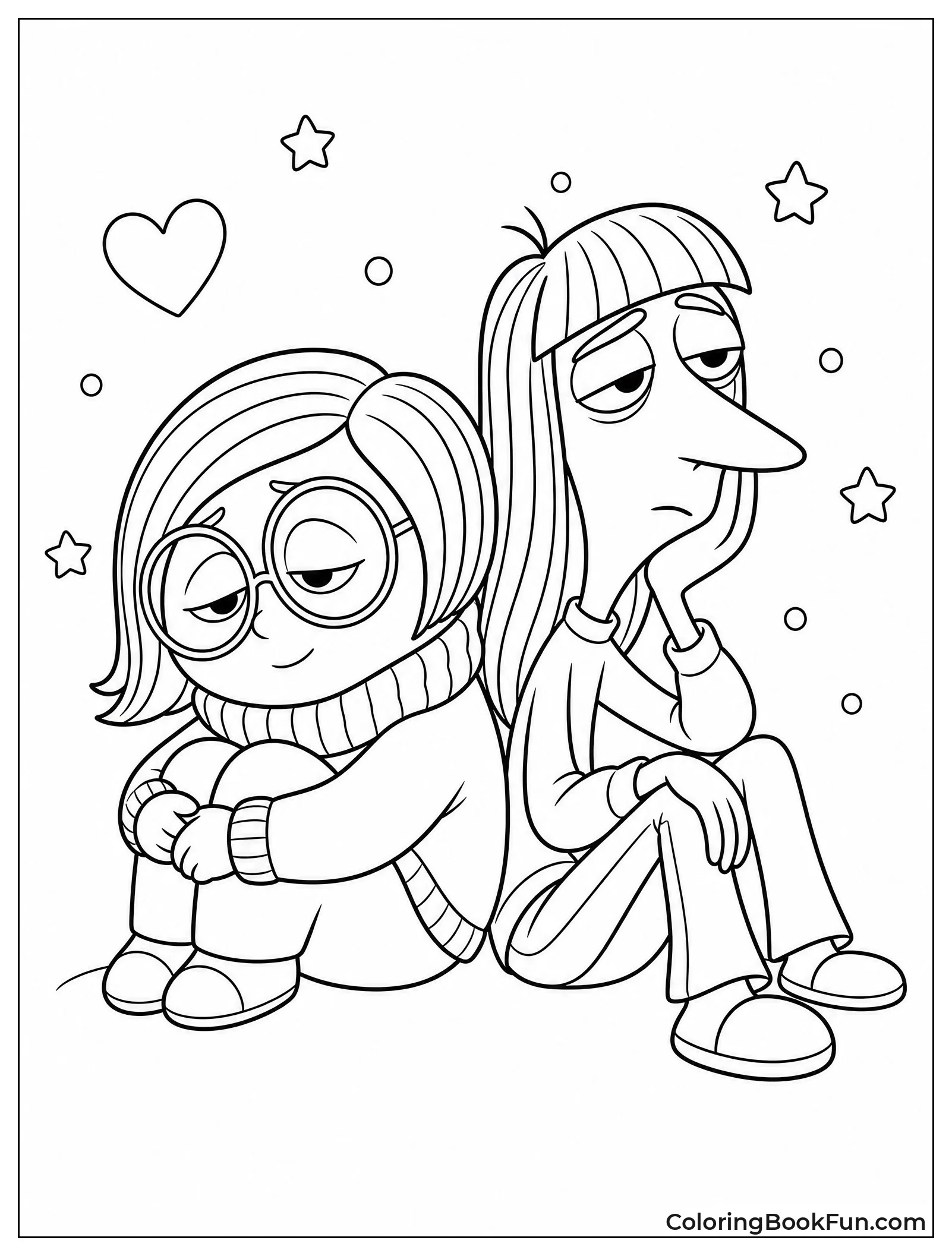 Sadness and Ennui Sitting Together