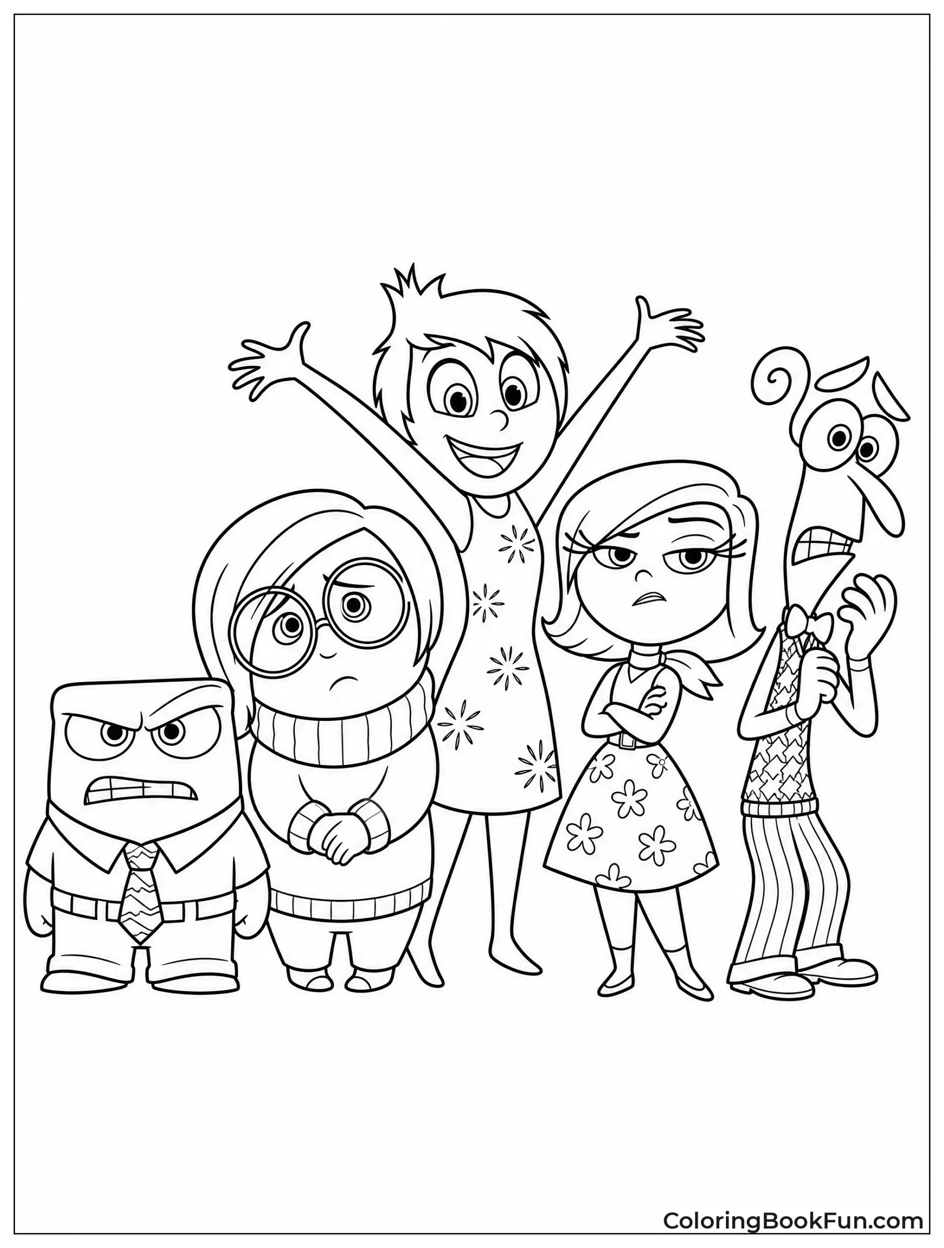 Original Five Emotions in Lineup