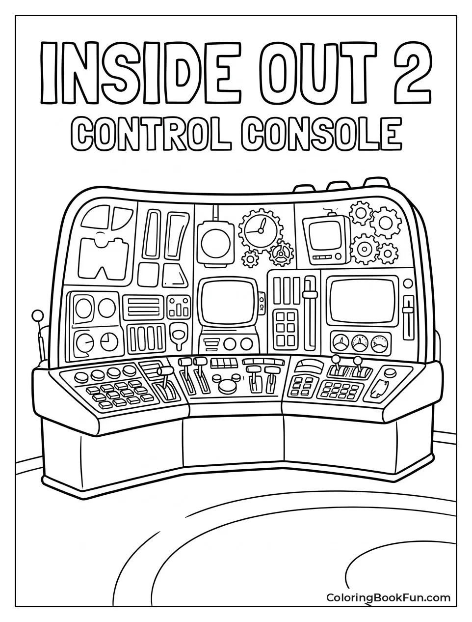 Upgraded Console with Many Buttons
