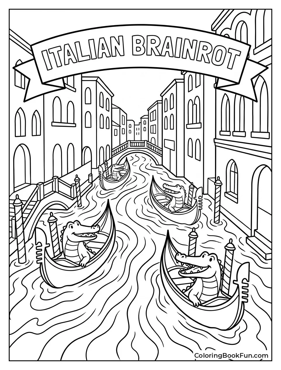 Alligators Swim in Red Sauce