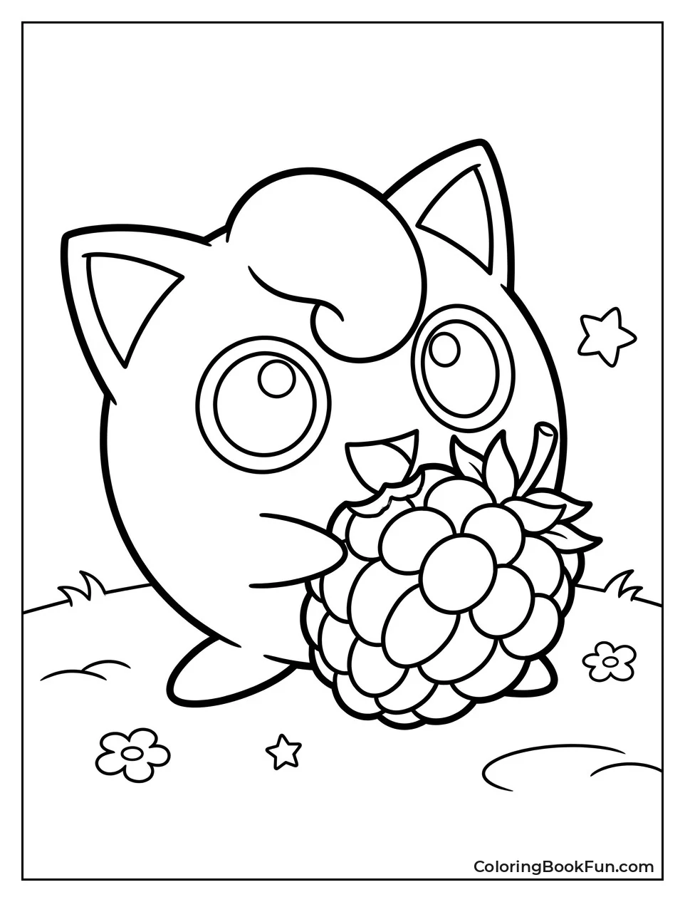Jigglypuff Eats a Big Berry