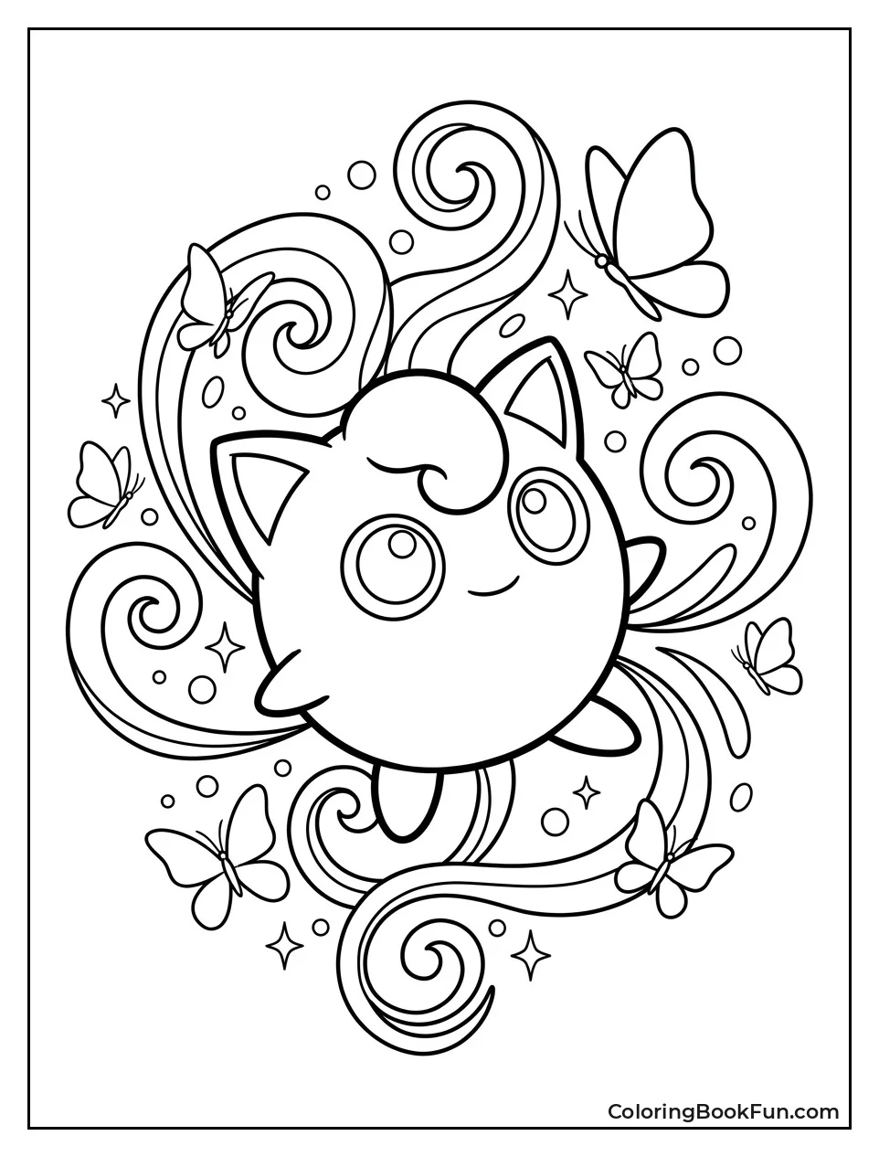 Jigglypuff Glows with Fairy Magic