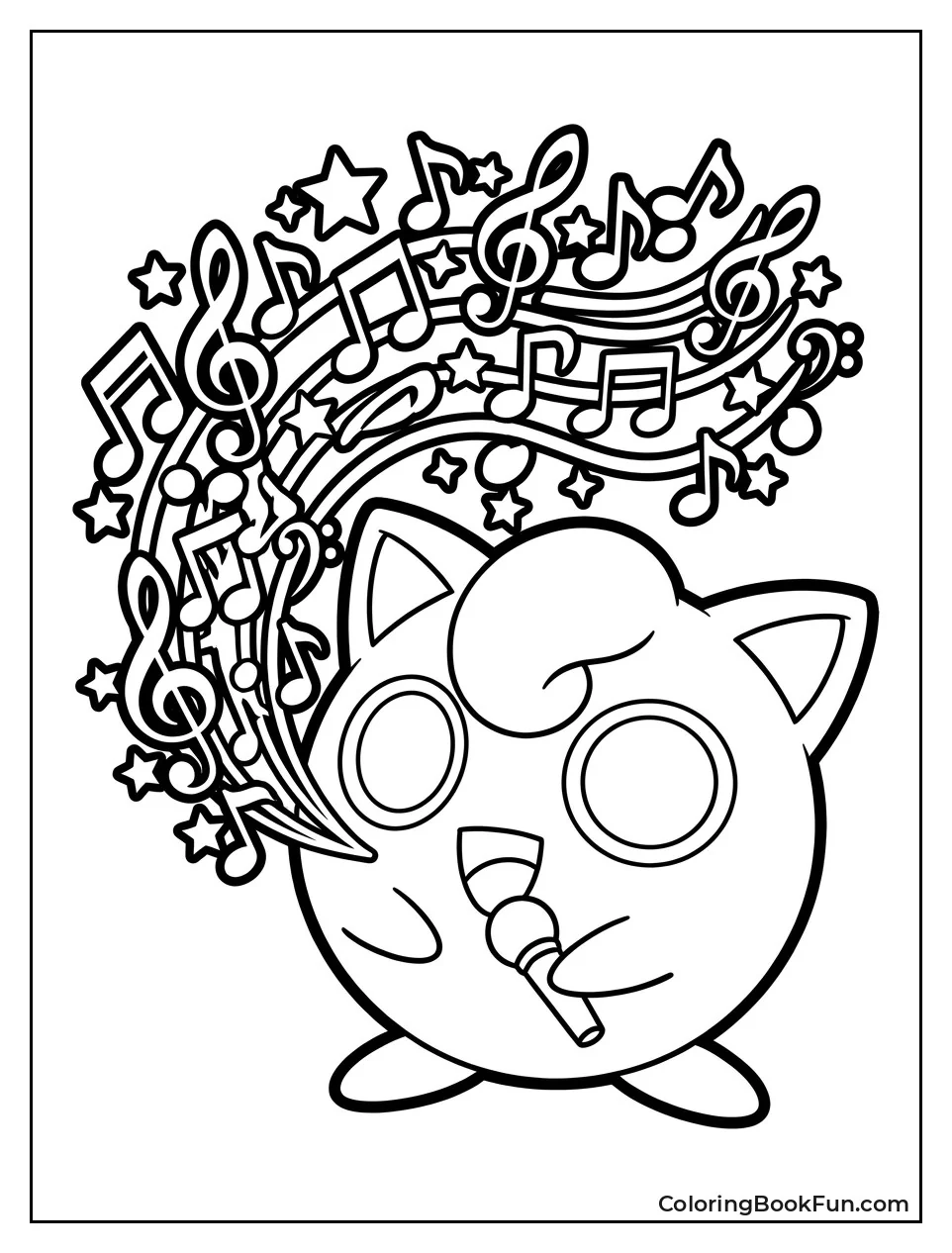 Jigglypuff Sings with Exploding Music Notes