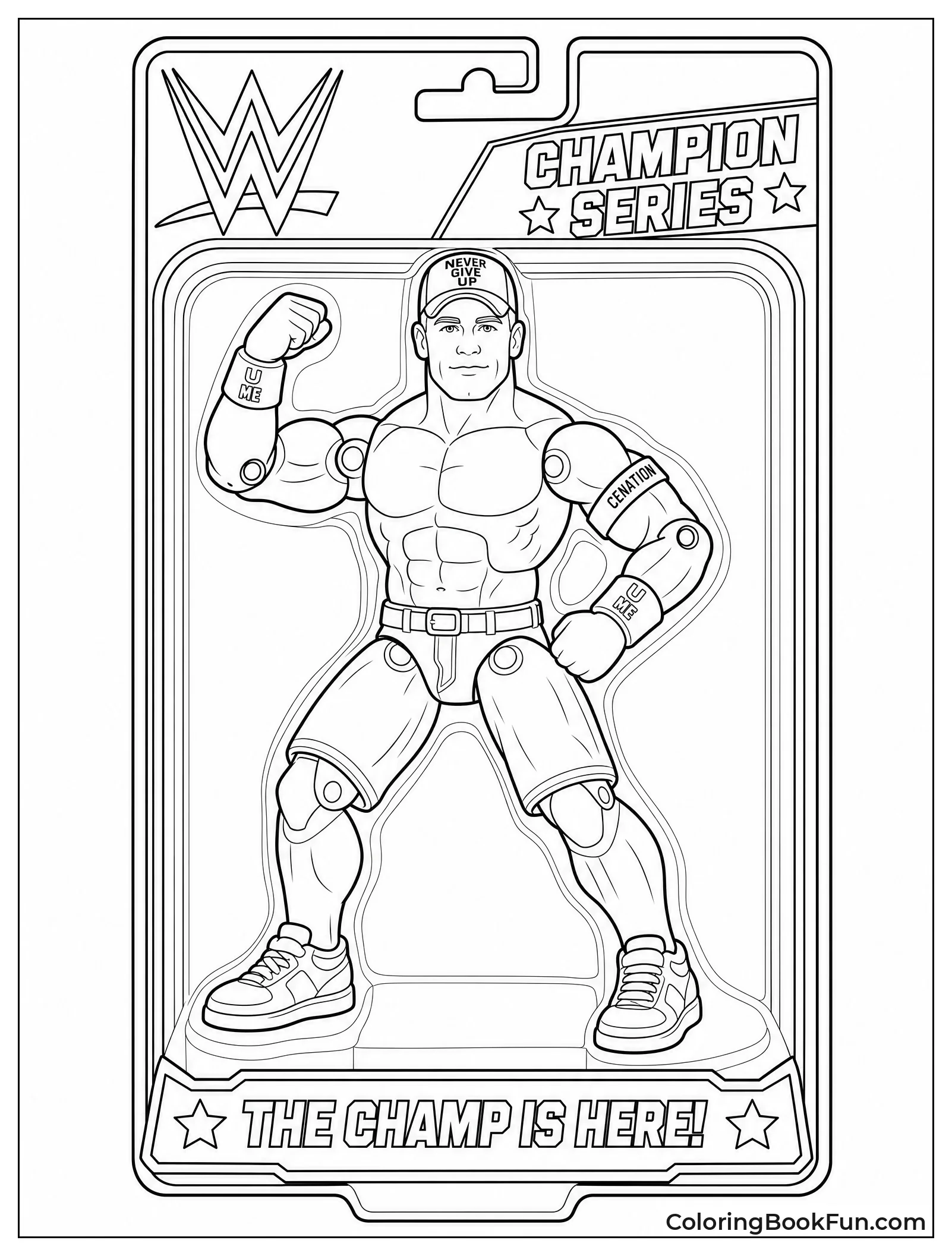 John Cena as Action Figure in Box