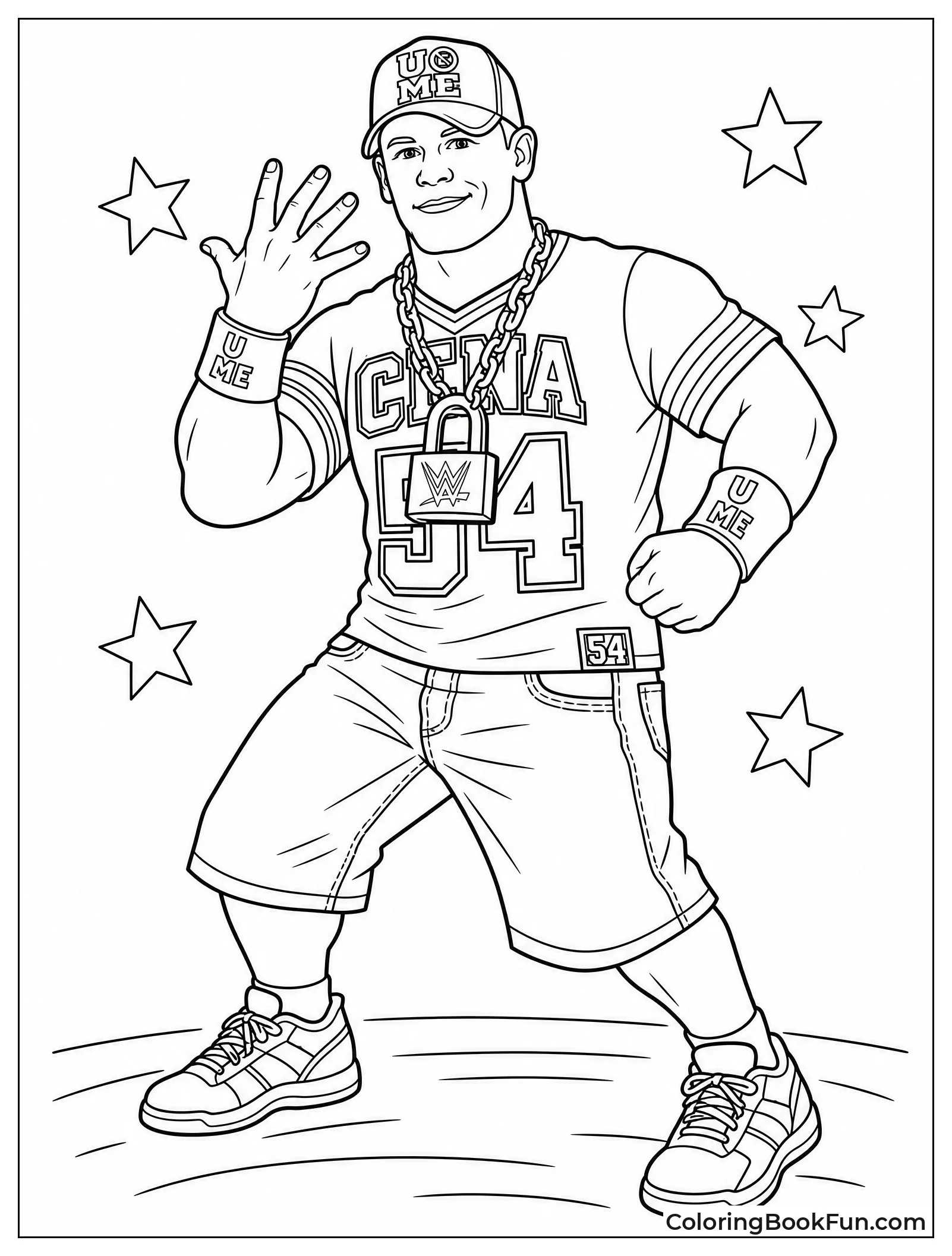 Young John Cena in Thuganomics Look