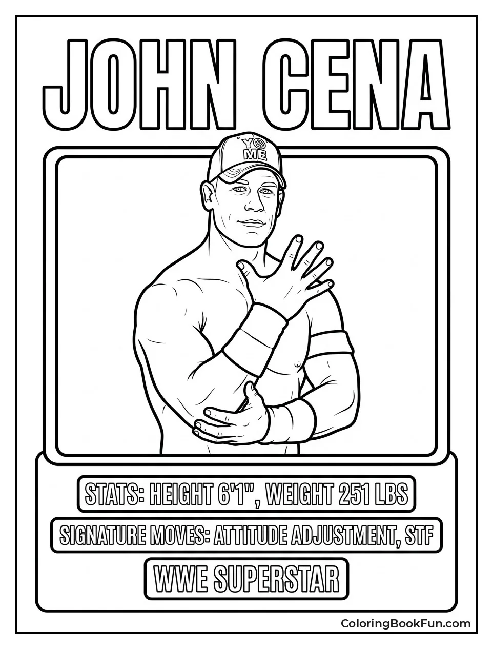 John Cena Sports Trading Card