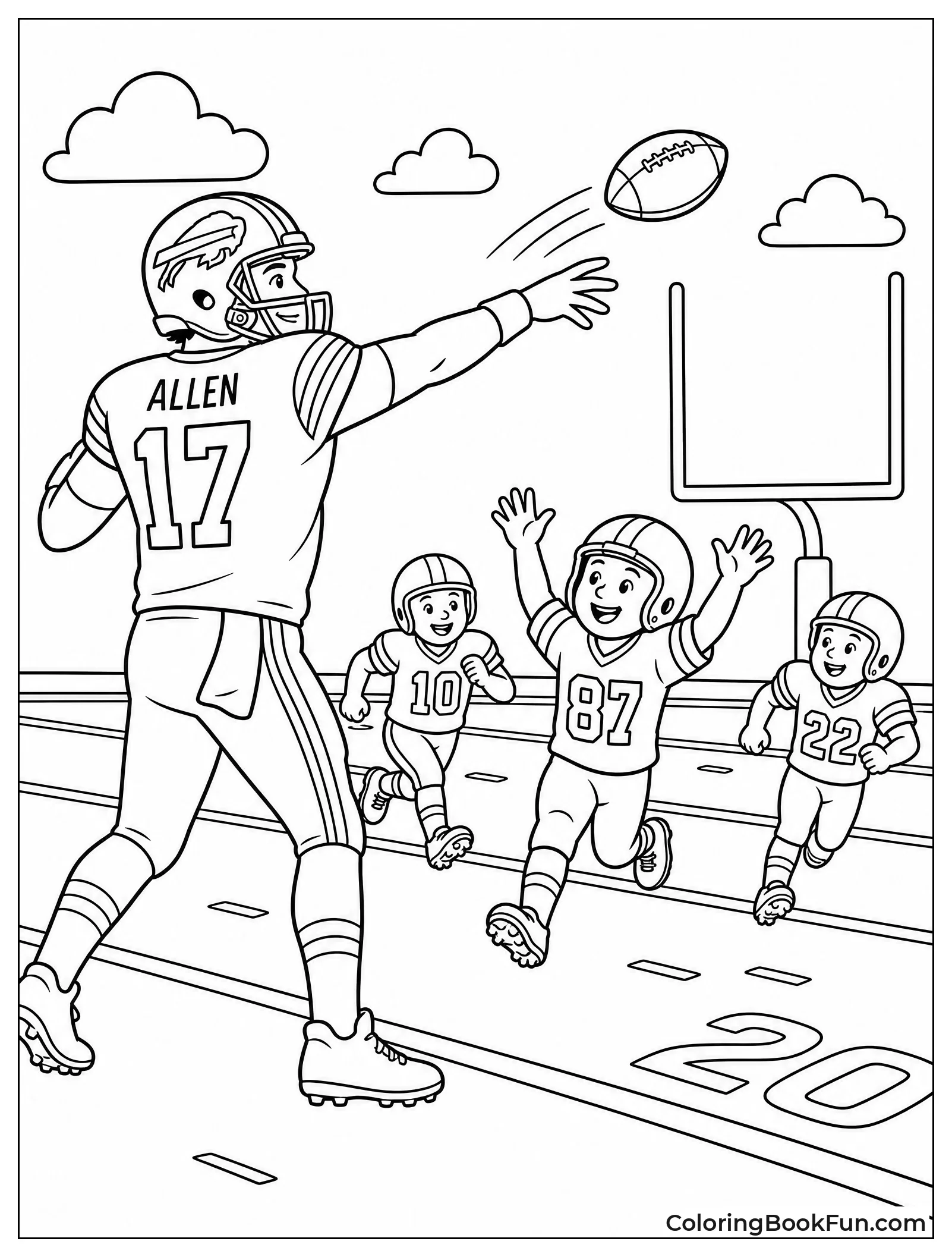 Young Quarterback Looks Like Josh Allen