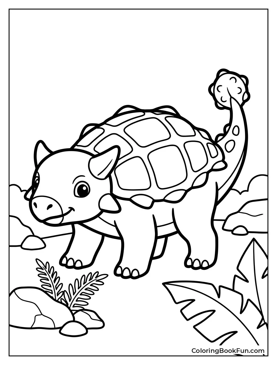 Baby Bumpy the Ankylosaurus
