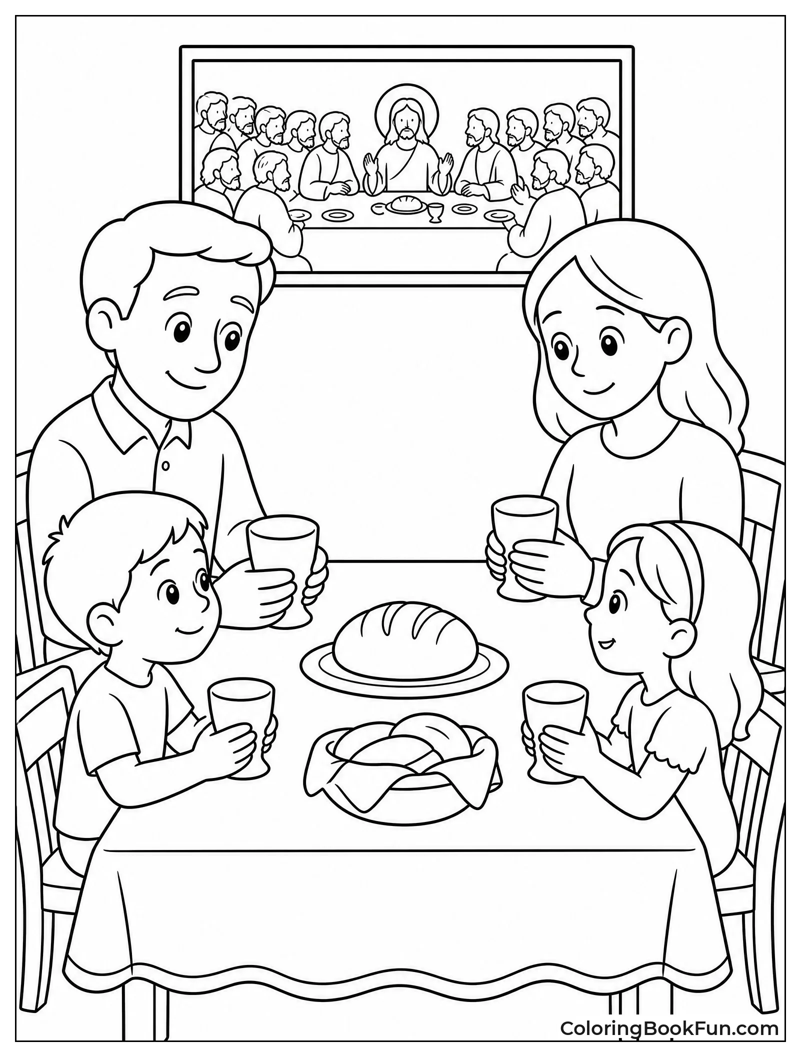 Families Remember the Last Supper