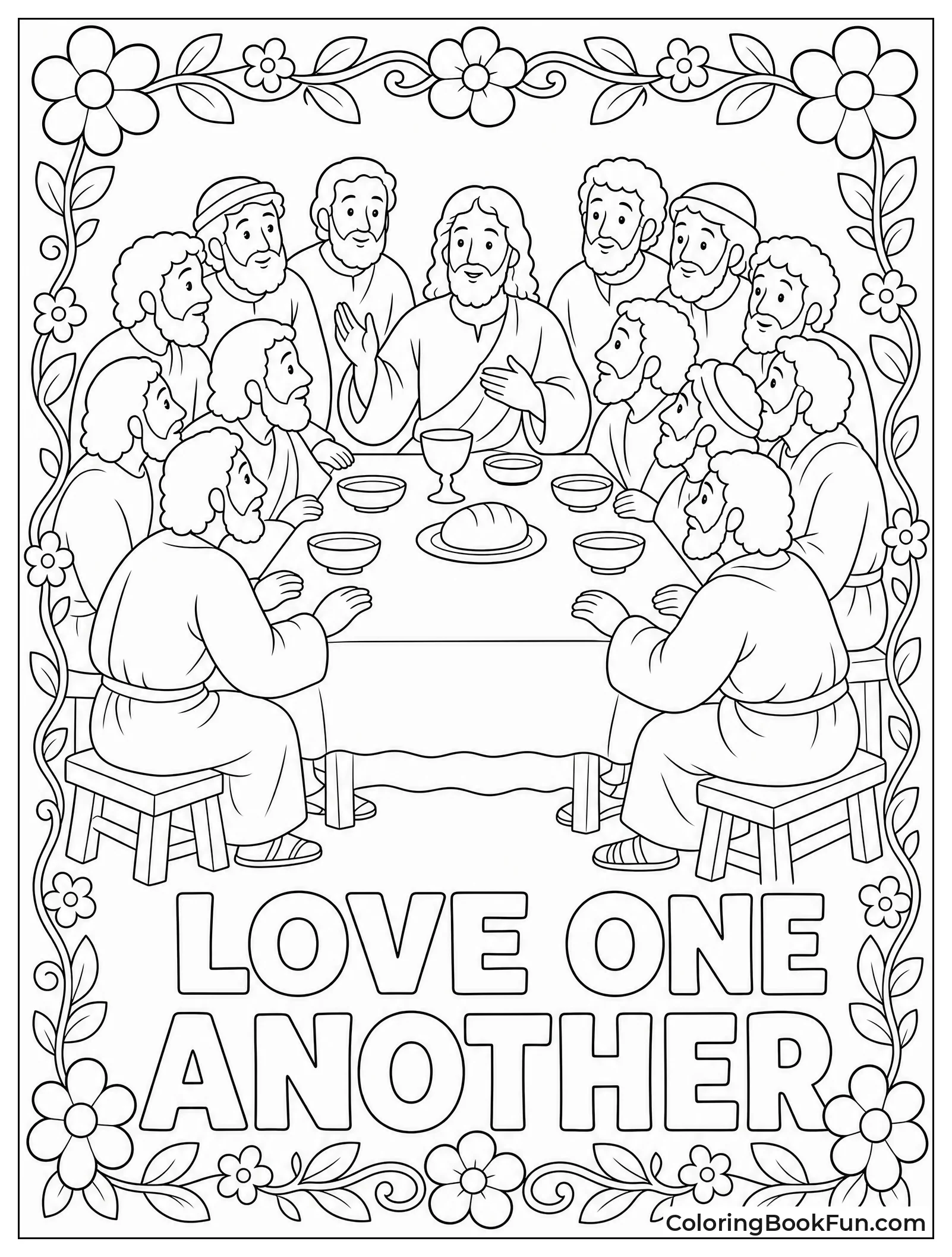 Jesus Teaches Love for Others