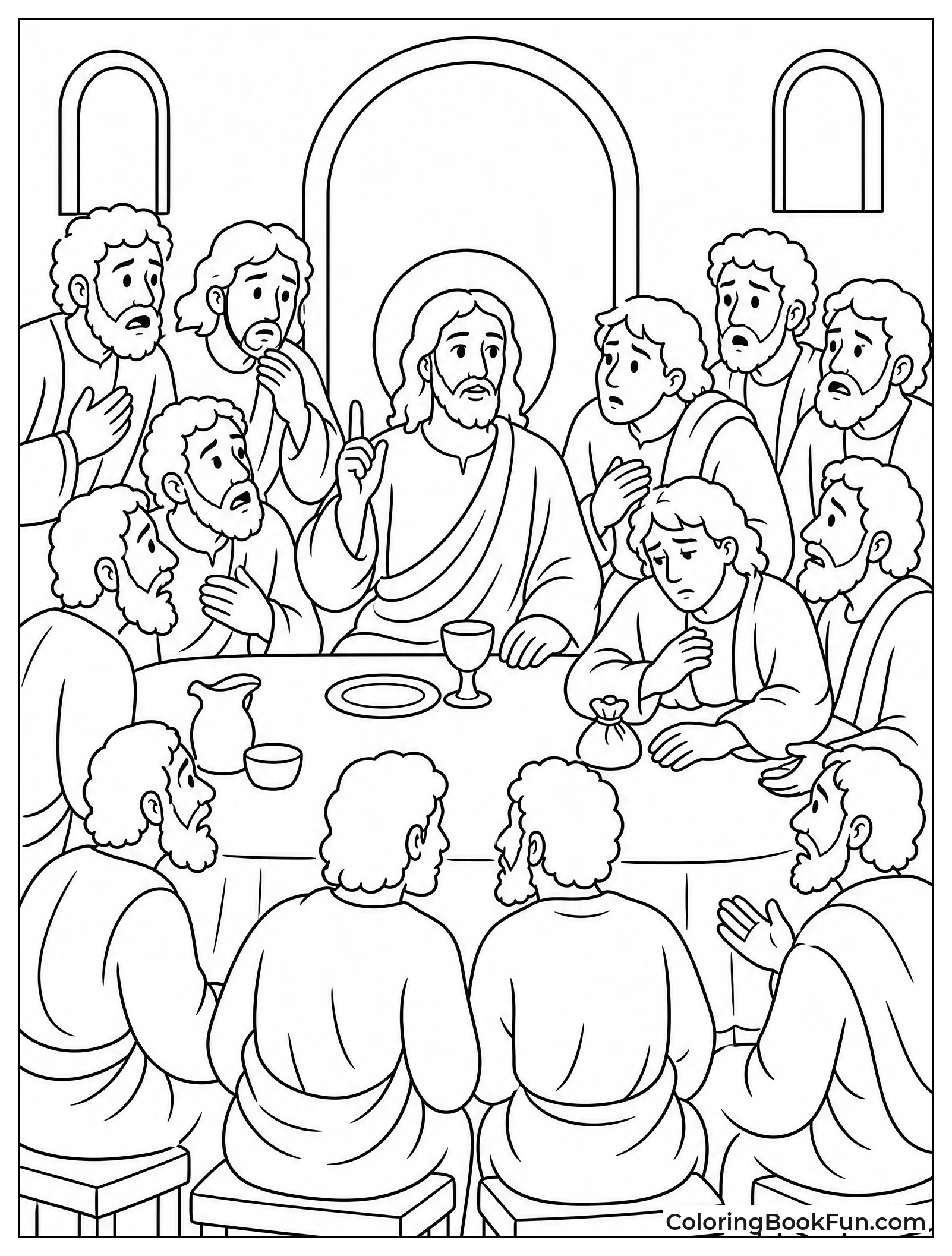 Jesus Says One Will Betray