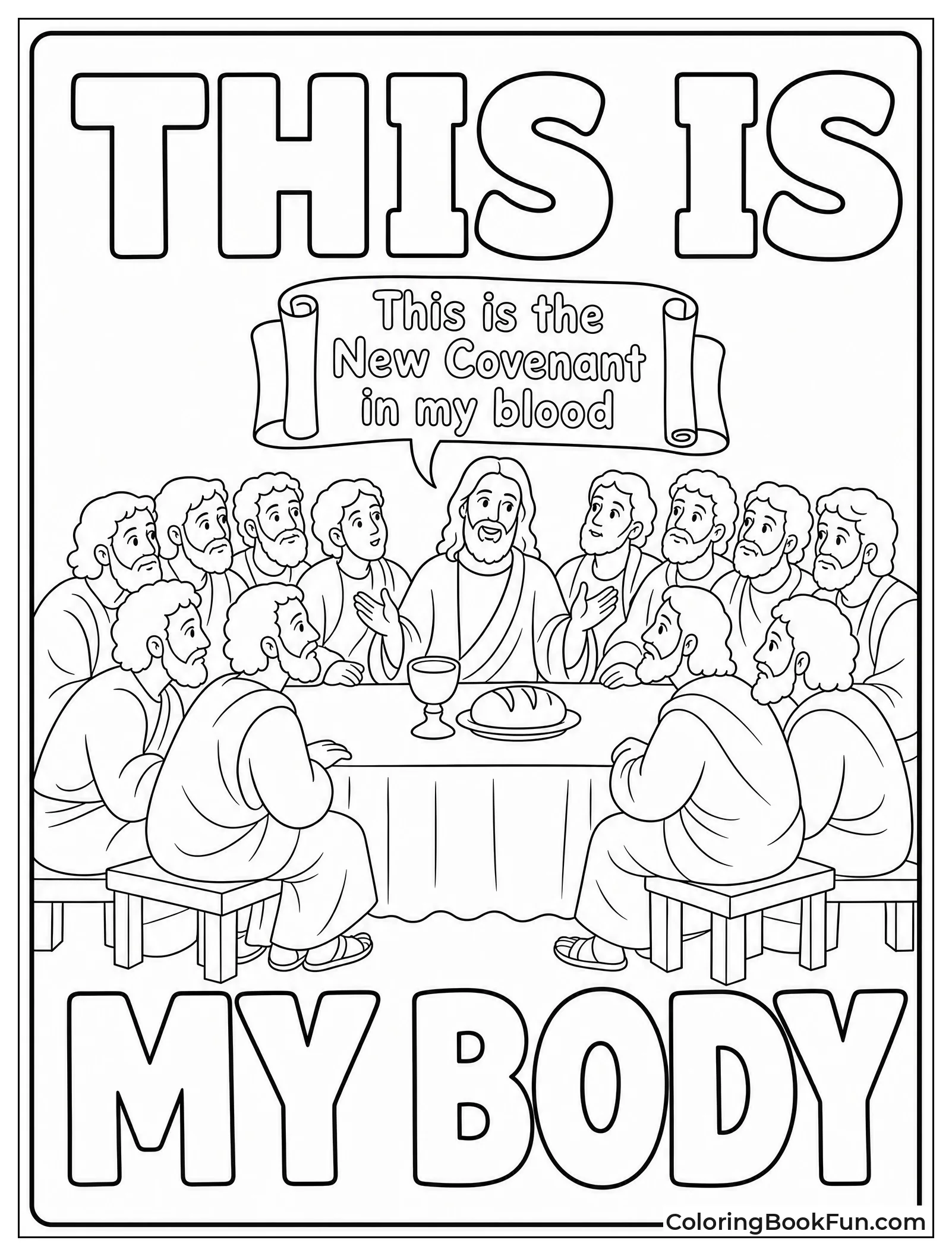 Jesus Shares the New Covenant