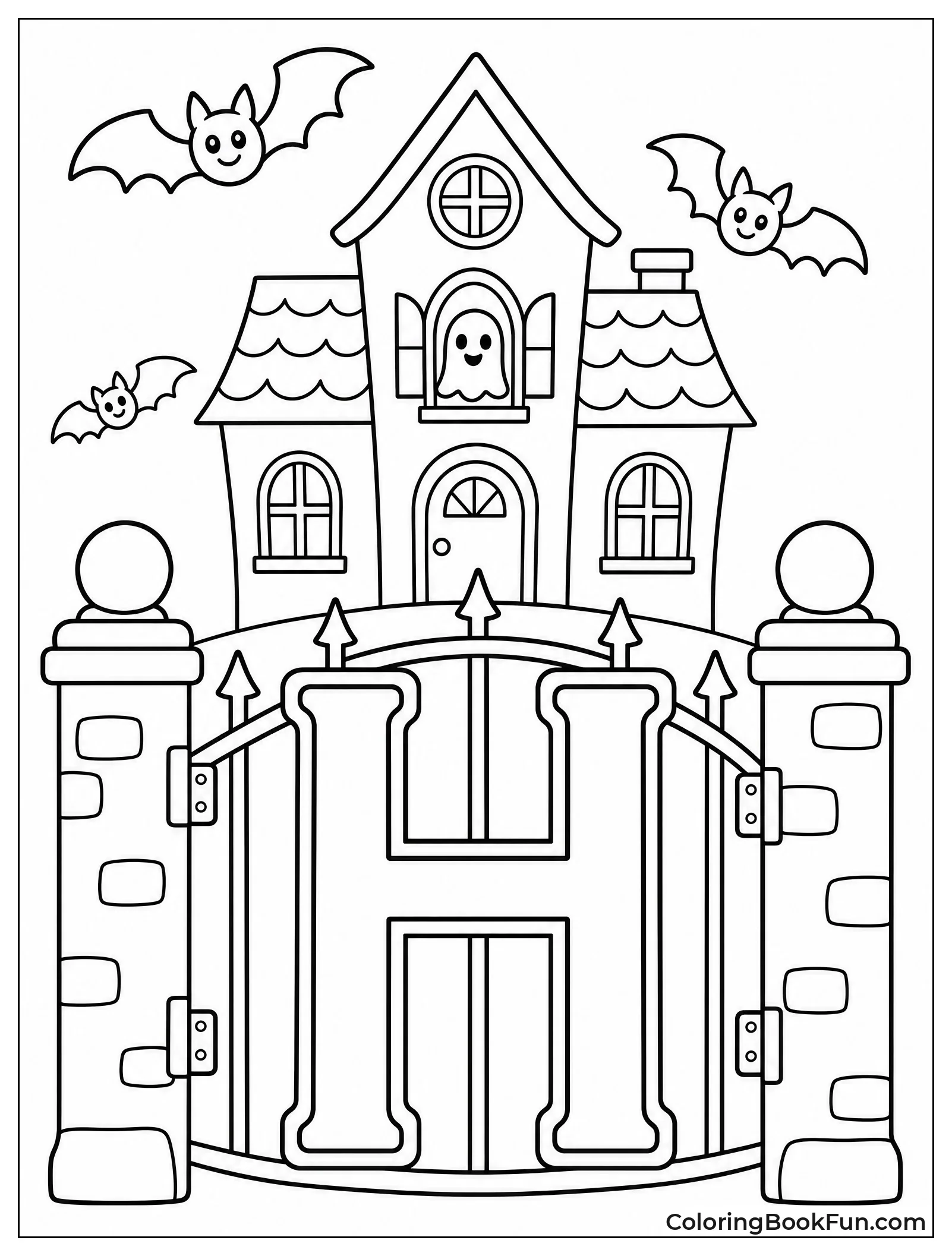 Haunted House with H Gate