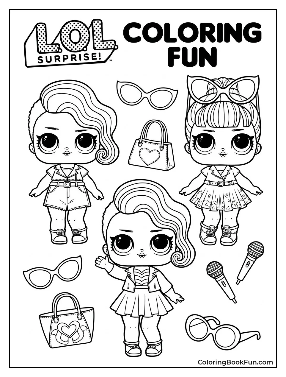 Glitter Queen Wears a Sparkly Crown