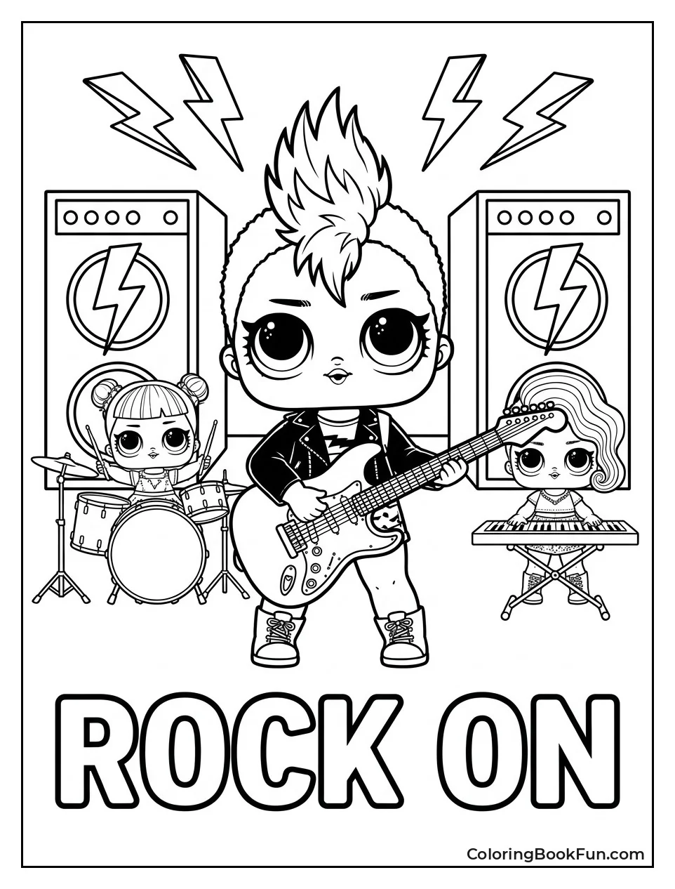 Rockers Play on Concert Stage
