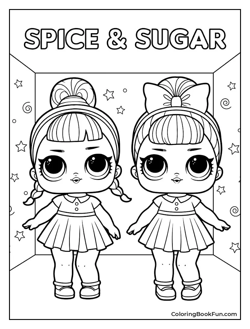 Spice and Sugar Stand Side by Side