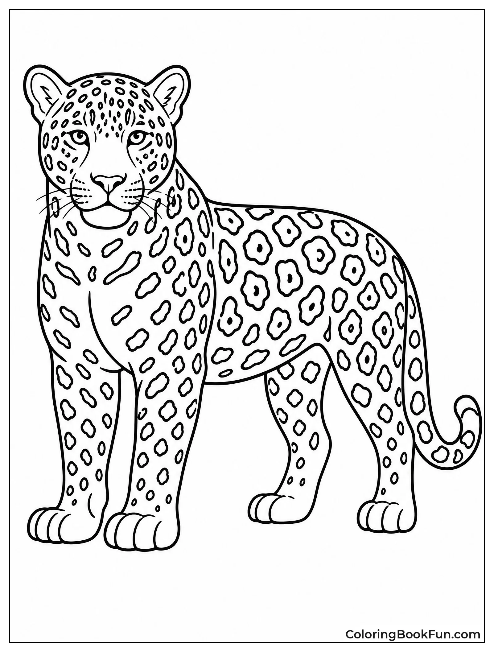 Majestic Jaguar Standing Tall