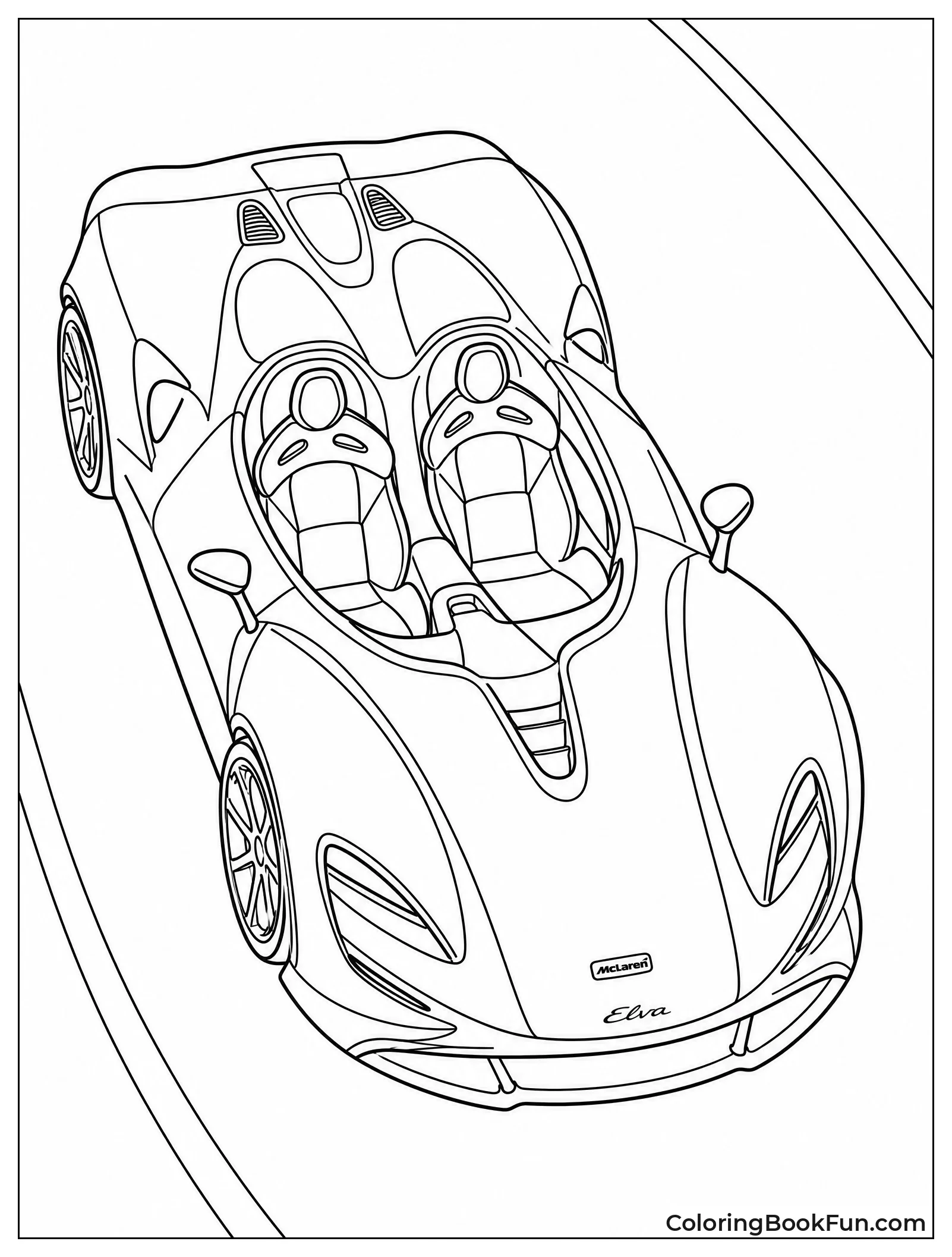 McLaren Elva with No Roof