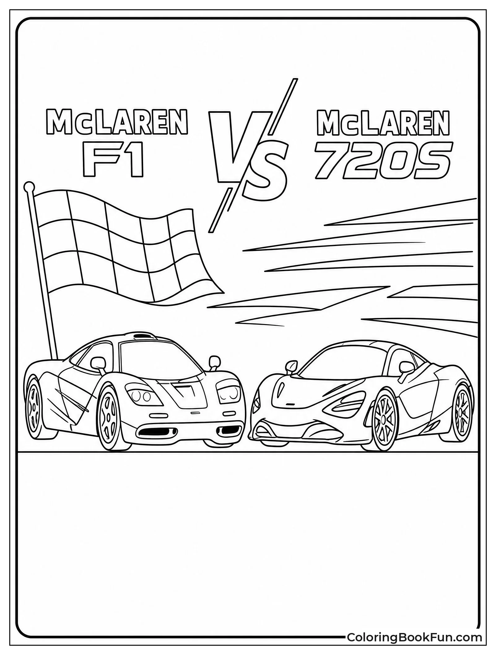 Old McLaren Next to New One