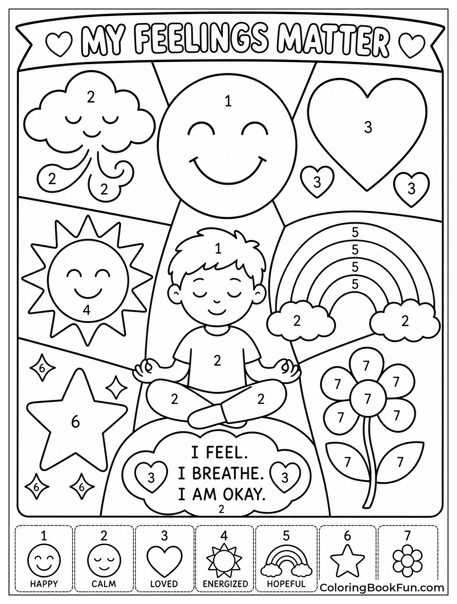 Shapes to Color by Feeling