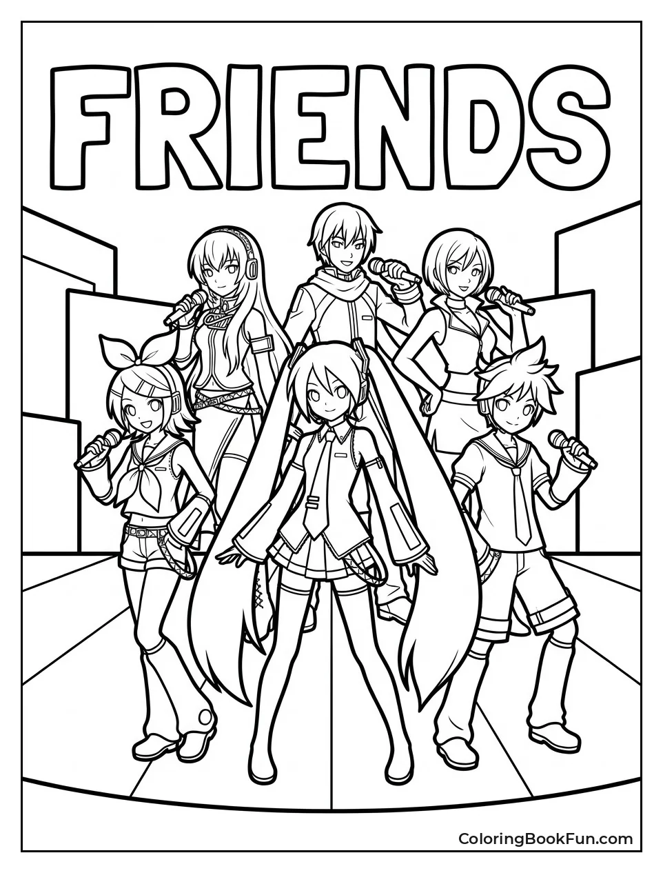 Miku Sings with Friends