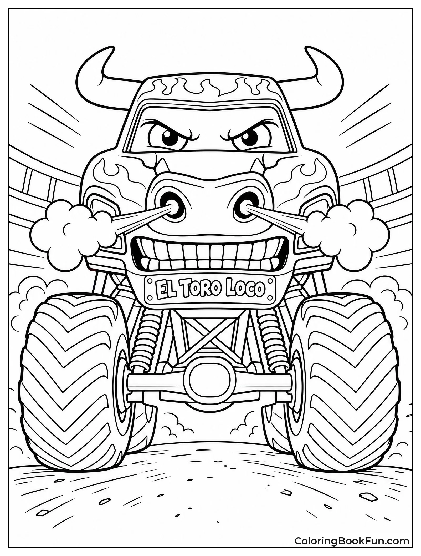 El Toro Loco Charges Forward