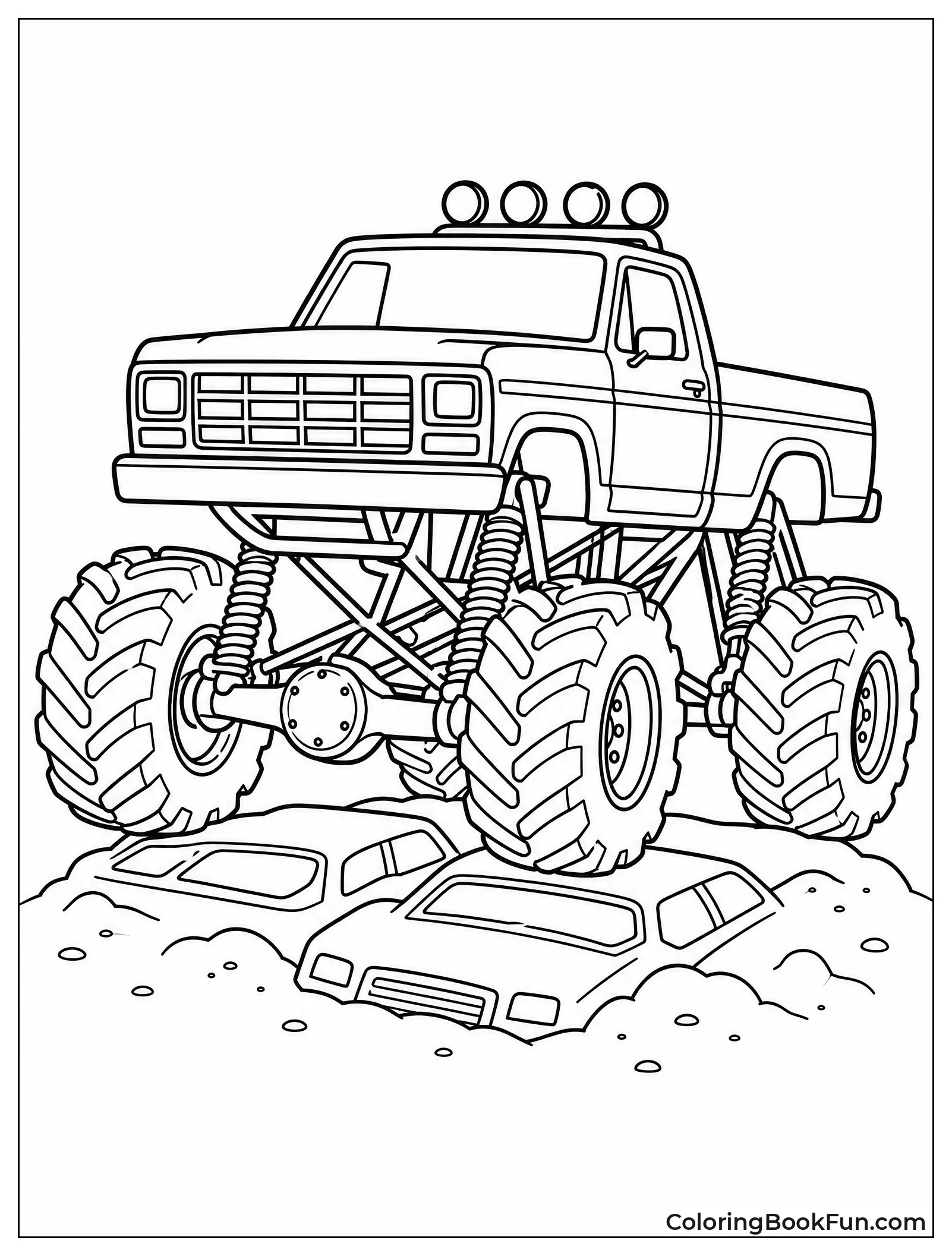 Vintage Truck Has Square Body