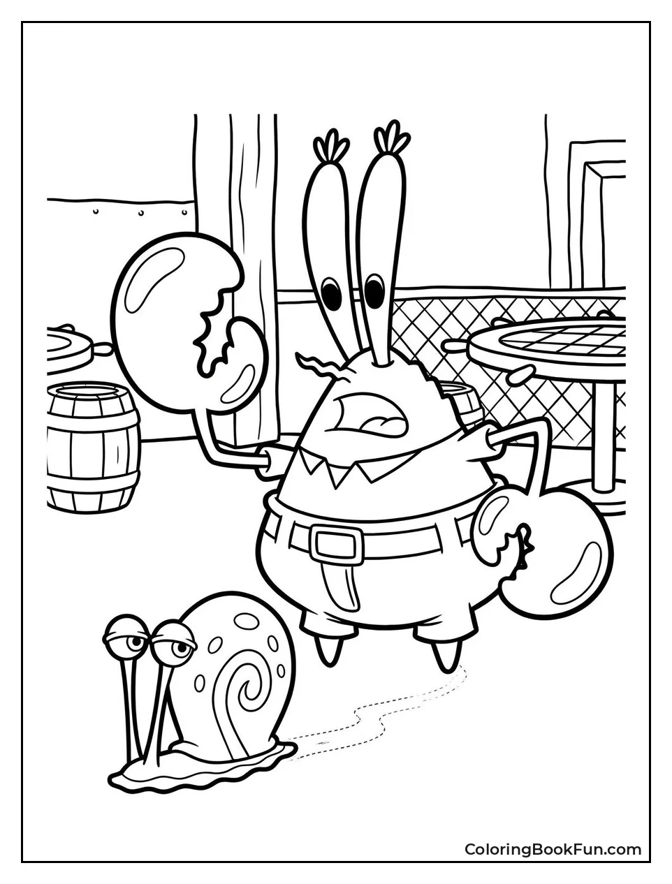 Seeing Gary the Snail Pass By