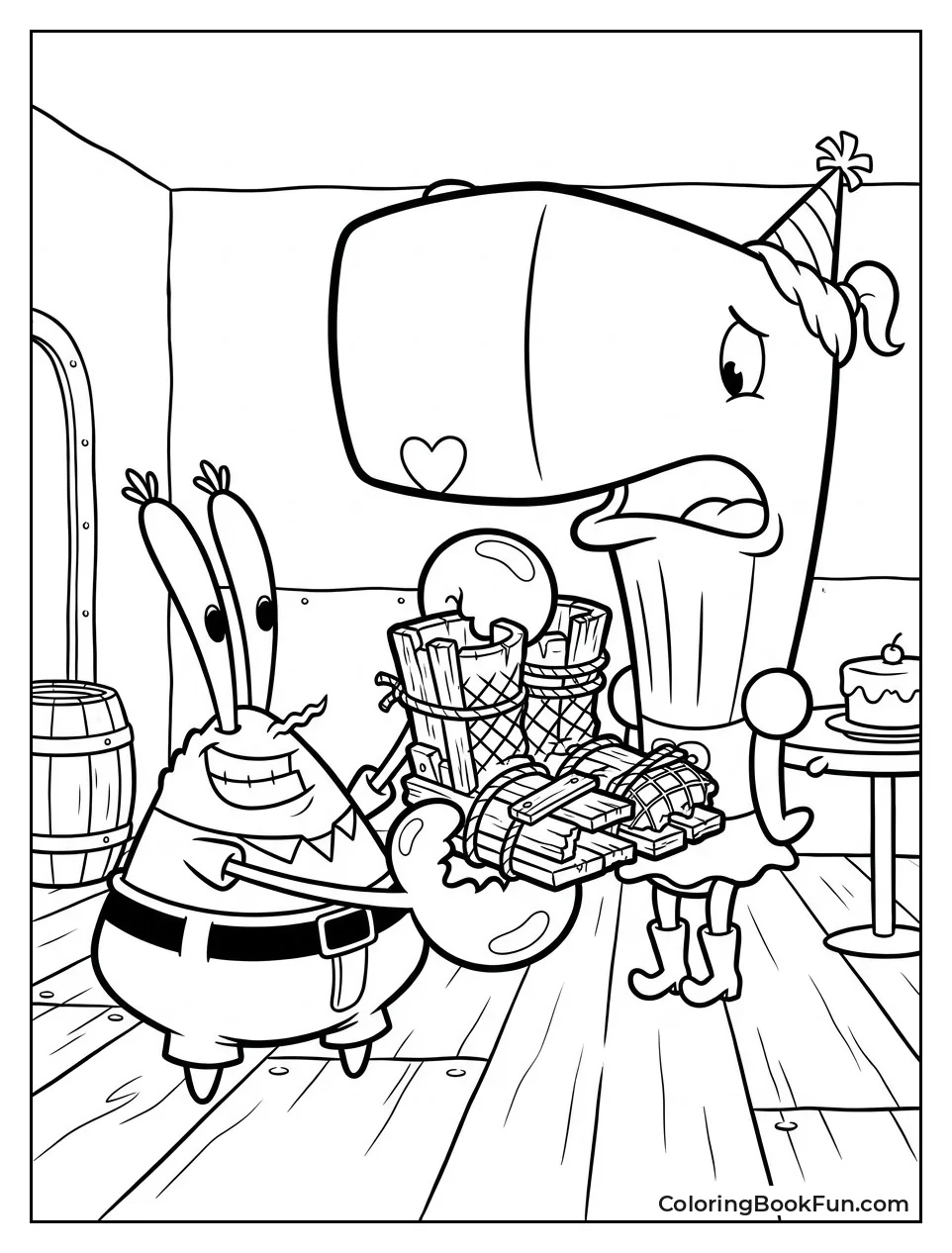Giving Pearl a Cheap Birthday Gift