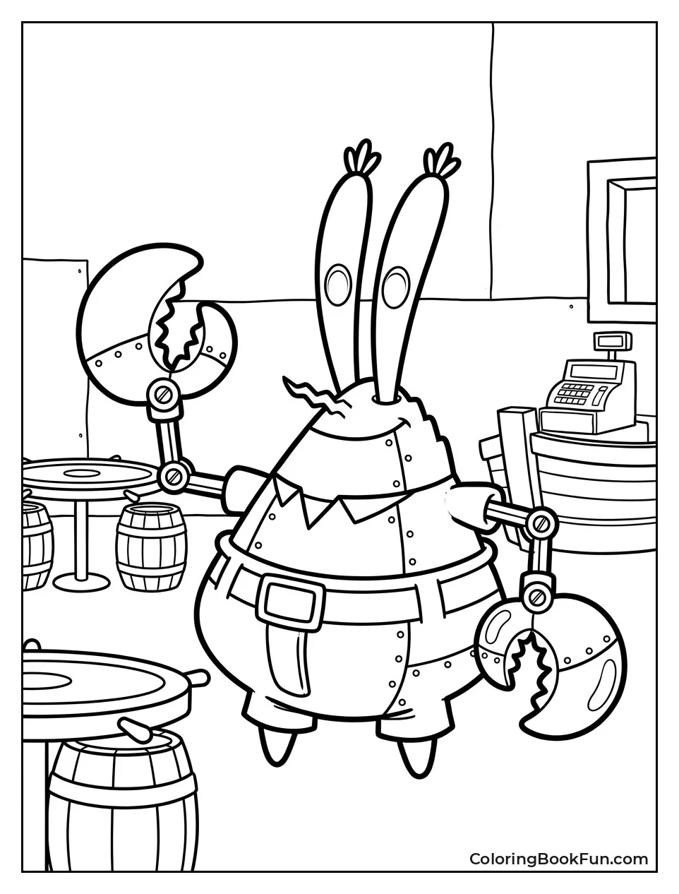 The Krab Borg Robot Version