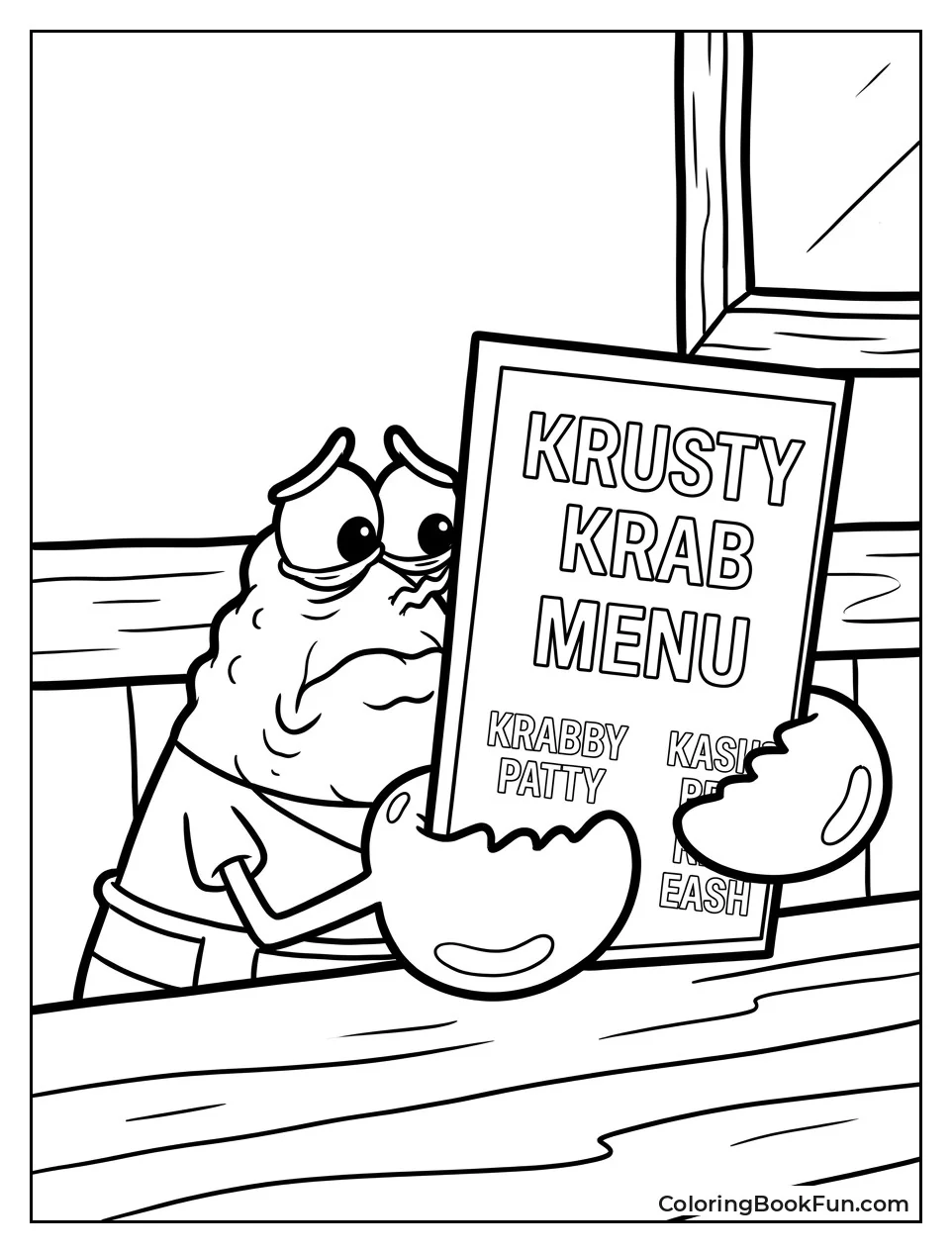 Without His Shell Hiding Behind Menu