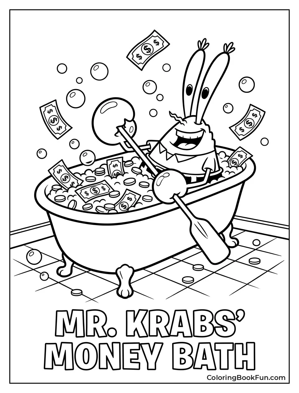 Swimming in a Money Bath