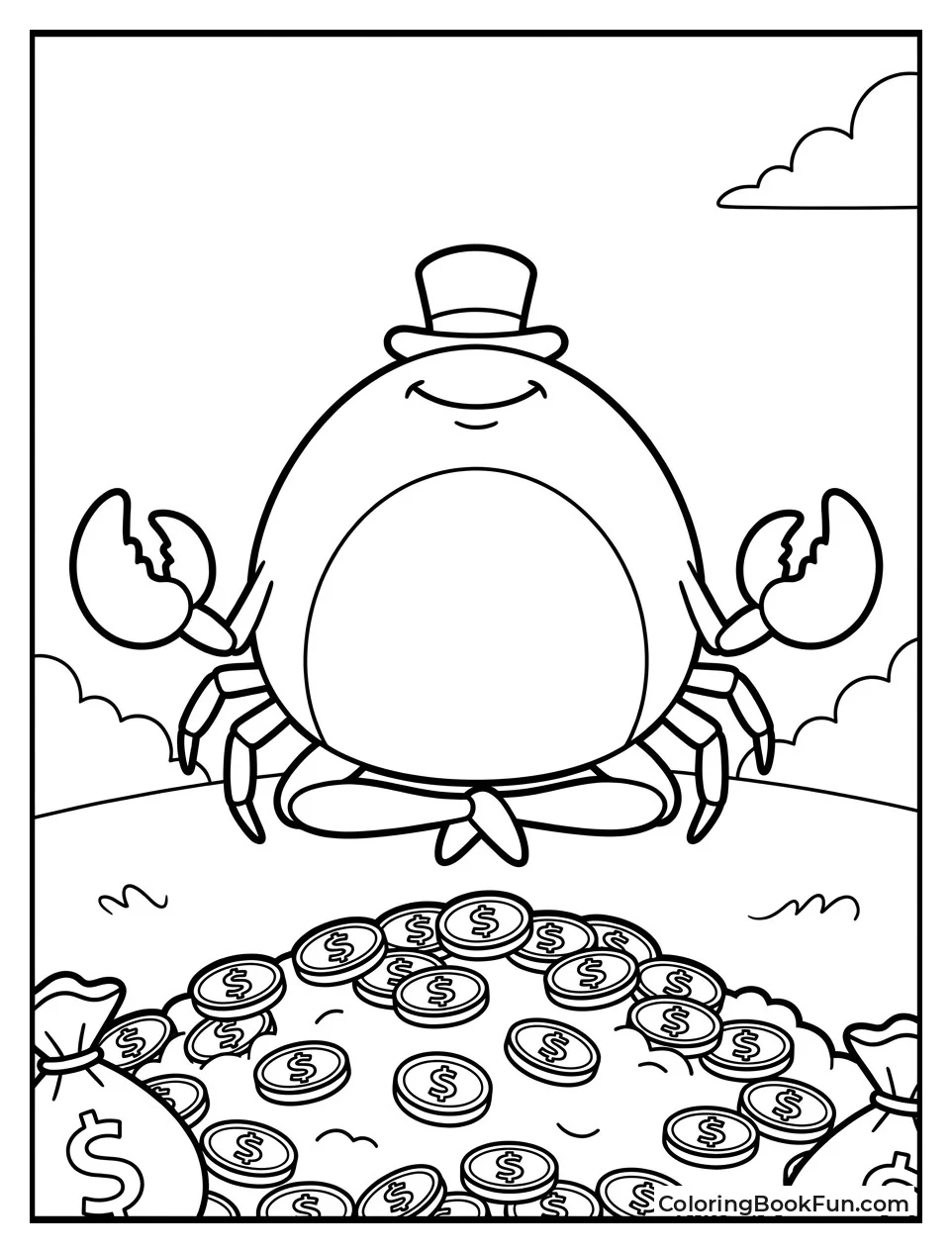 Meditating on a Pile of Money