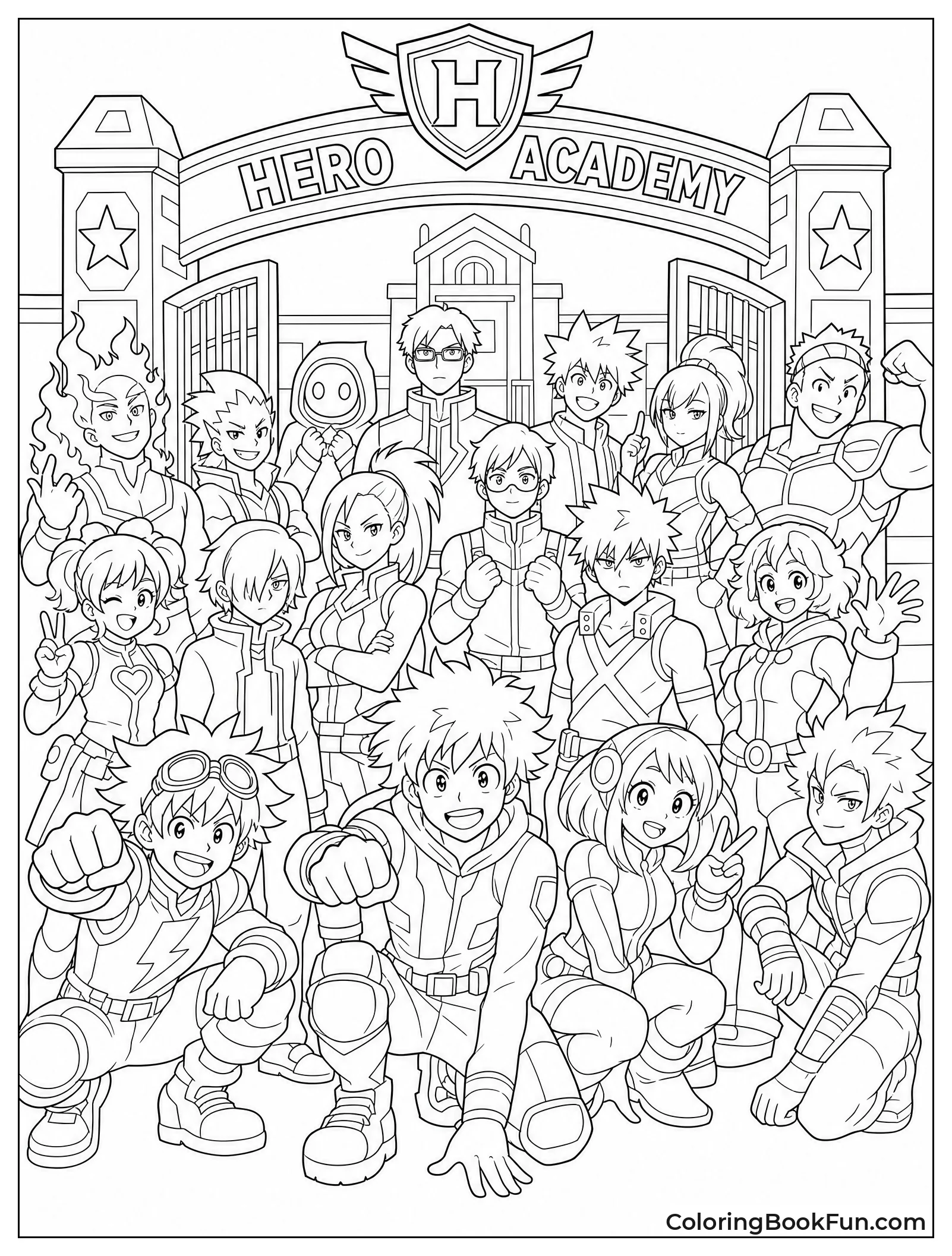 Class Takes Big Group Photo