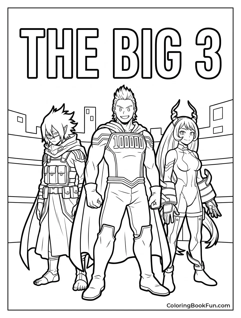 Big Three Stand Back to Back