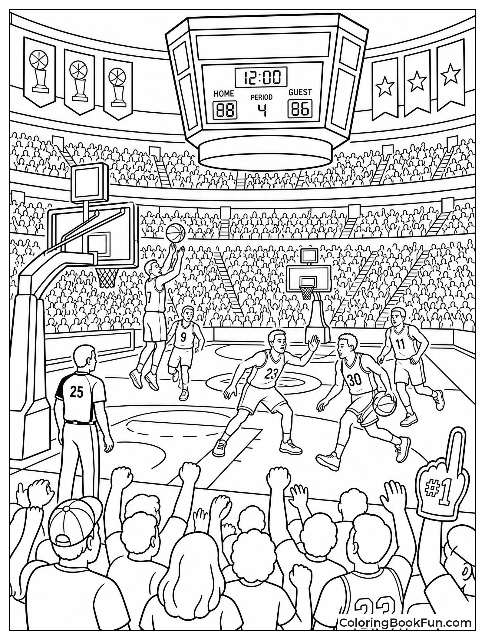 Packed Game at Madison Square Garden