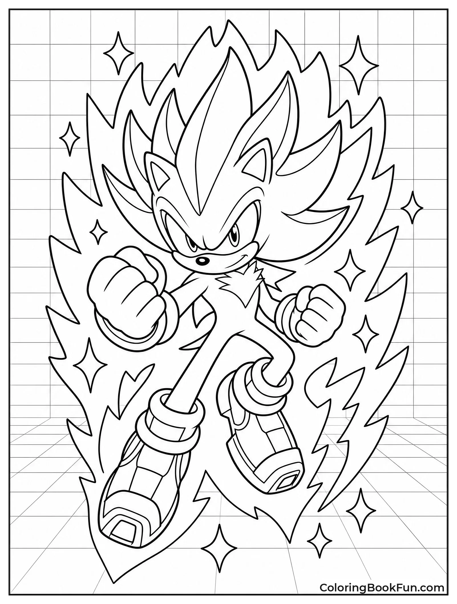 Neon Style Super Shadow Drawing