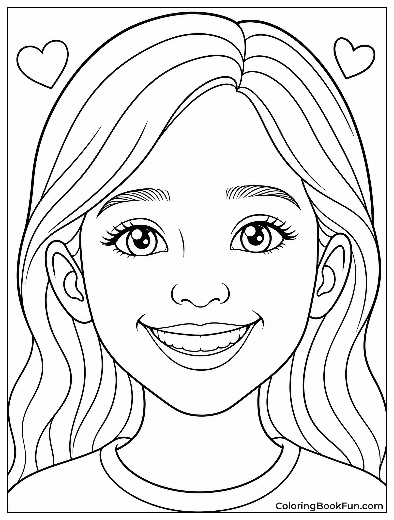 Smiling Face with Bright Eyes