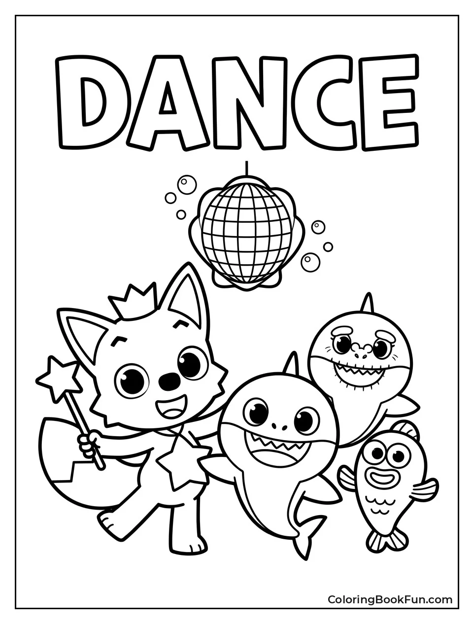 Friends Dance Under Disco Ball