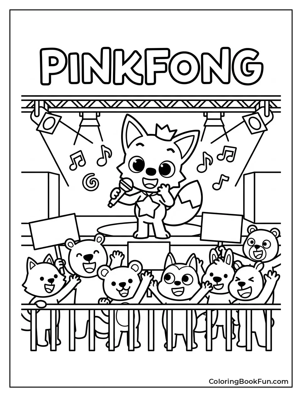 Pinkfong Sings on Concert Stage