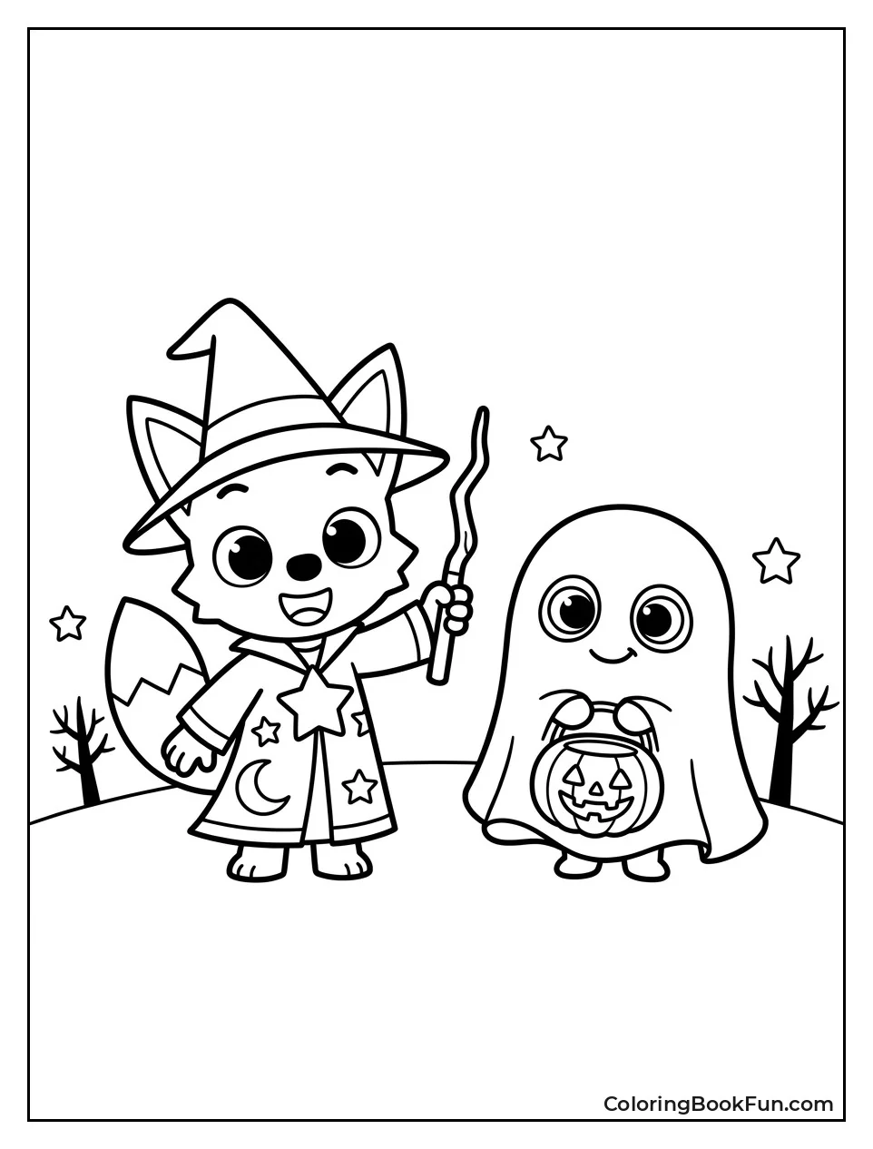 Friends Wear Halloween Costumes