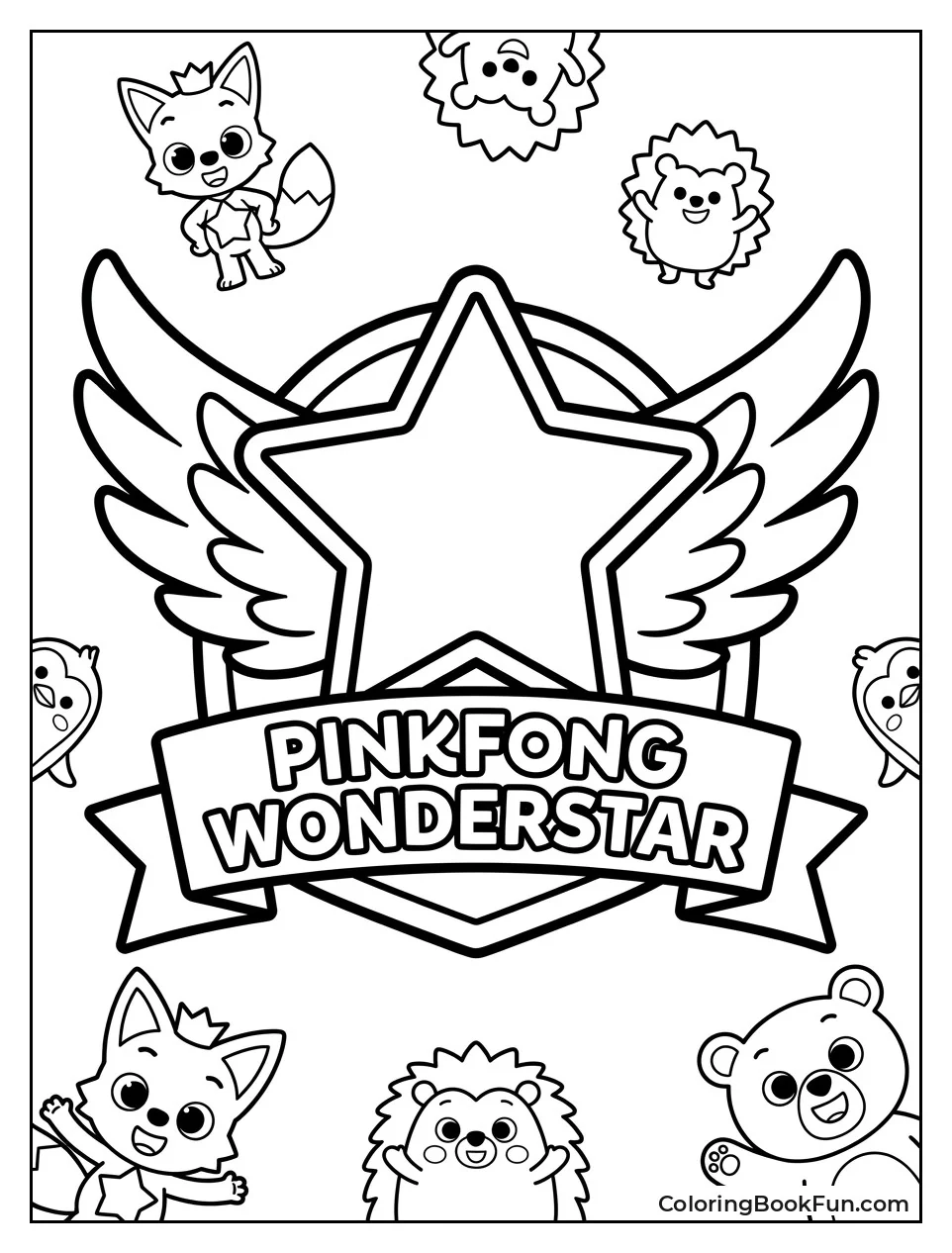 Wonderstar Emblem with Wings