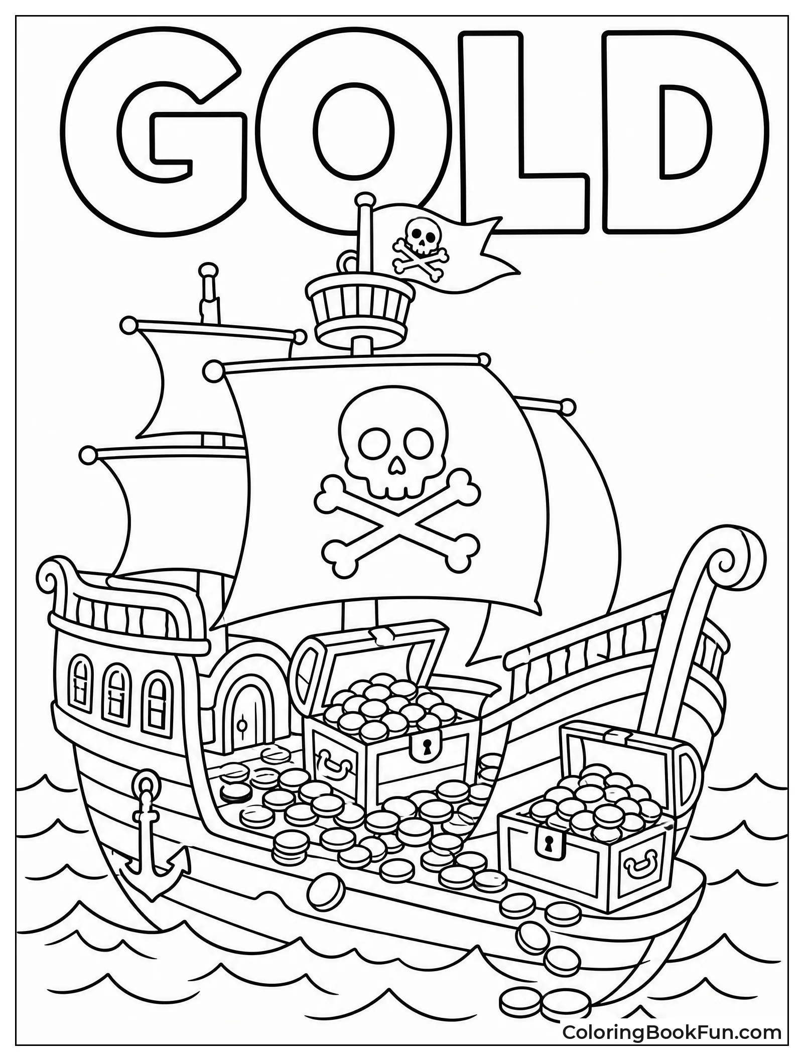 Treasure Chests Open on Deck