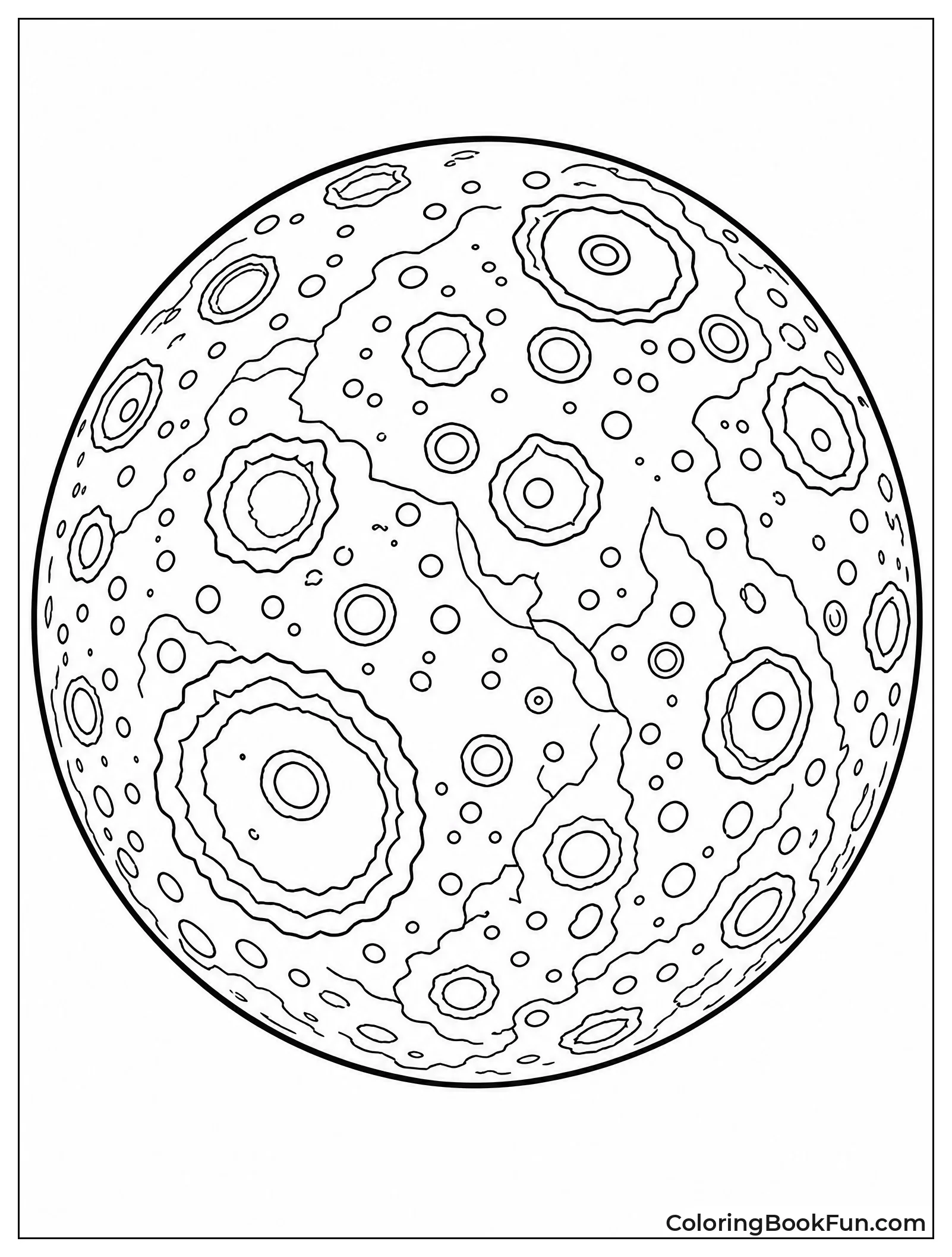 Mercury Covered In Craters