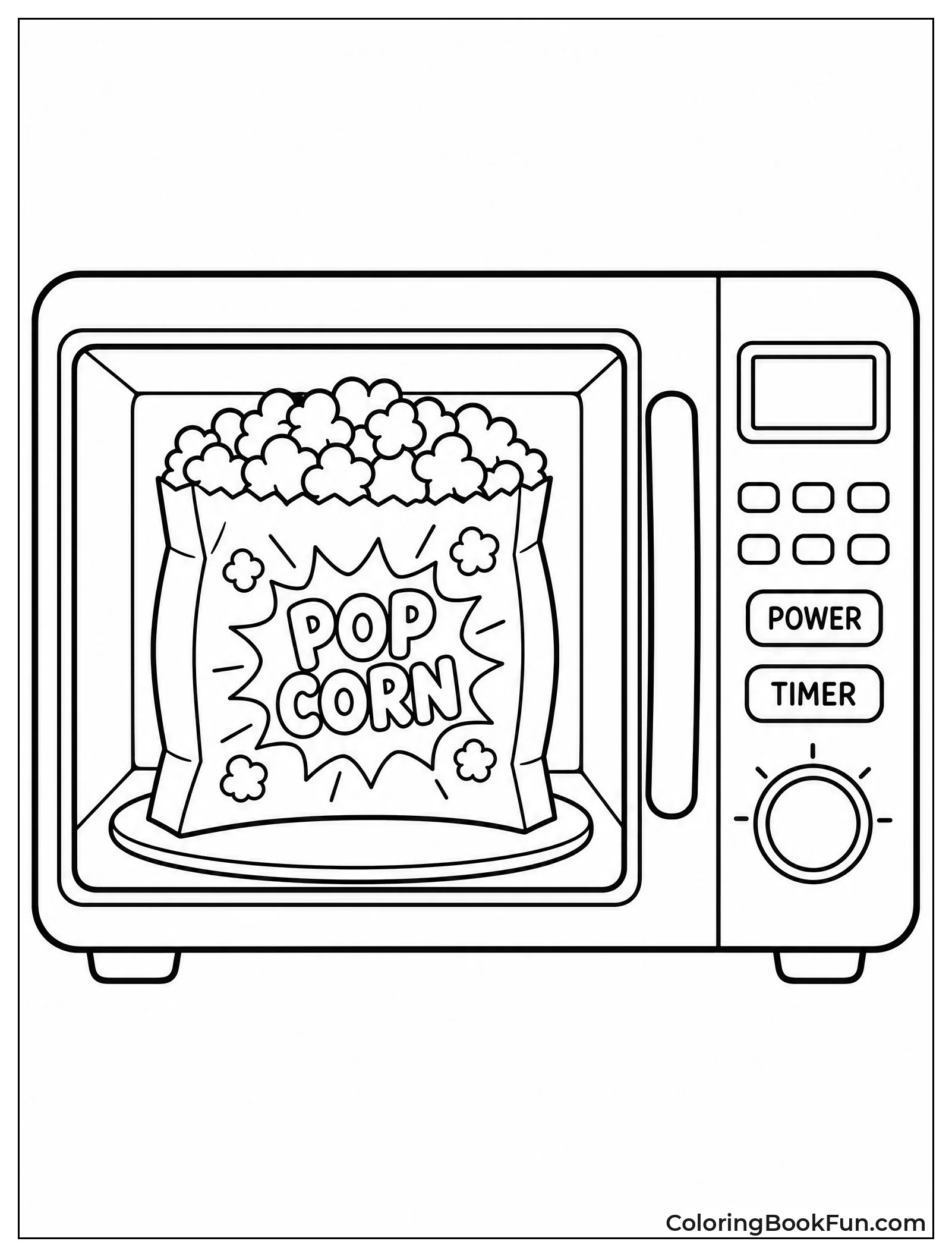 Microwave Bag Ready to Open